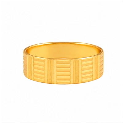 The GGR002510721 Gold Gents Ring