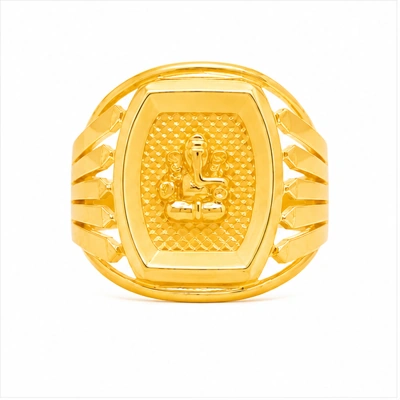 The GGR020220414 Gold Gents Ring