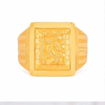 The GGR050311919 Gold Gents Ring