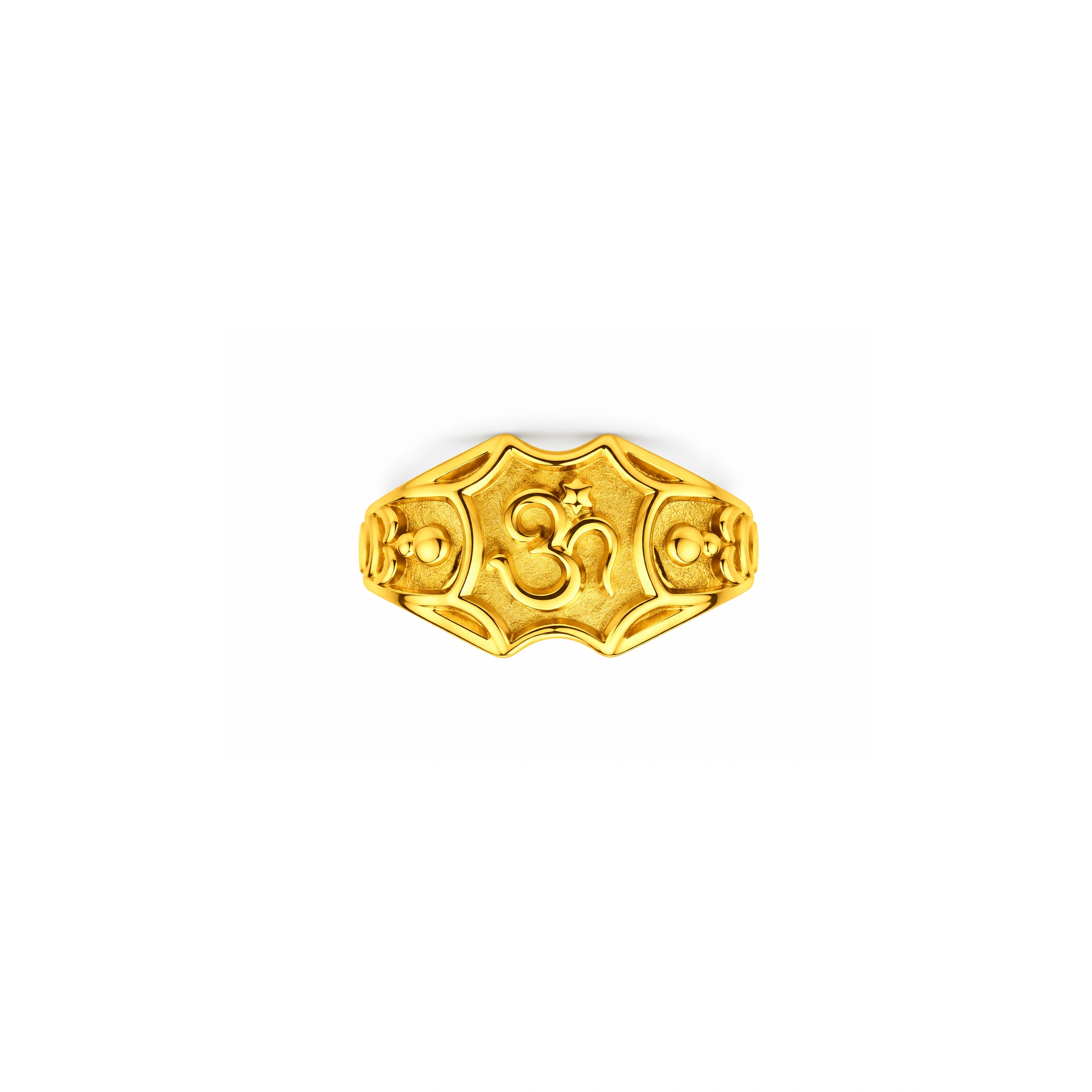 The GGR004211969 Gold Gents Ring