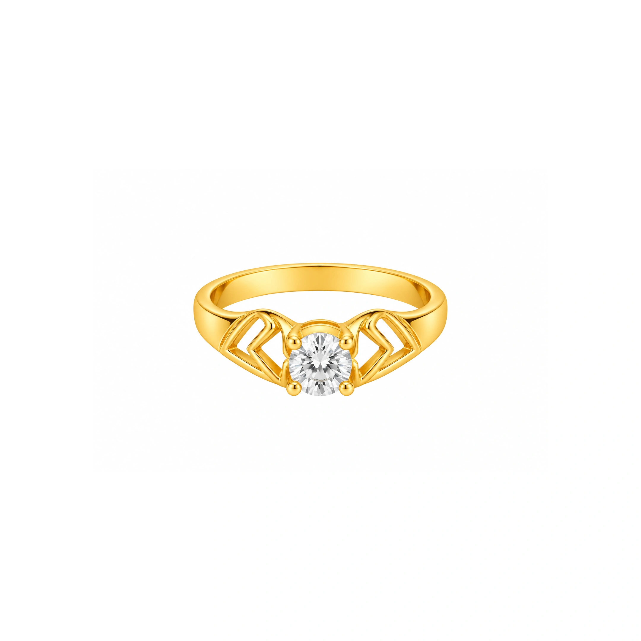 The GGR015210505 Gold Gents Ring