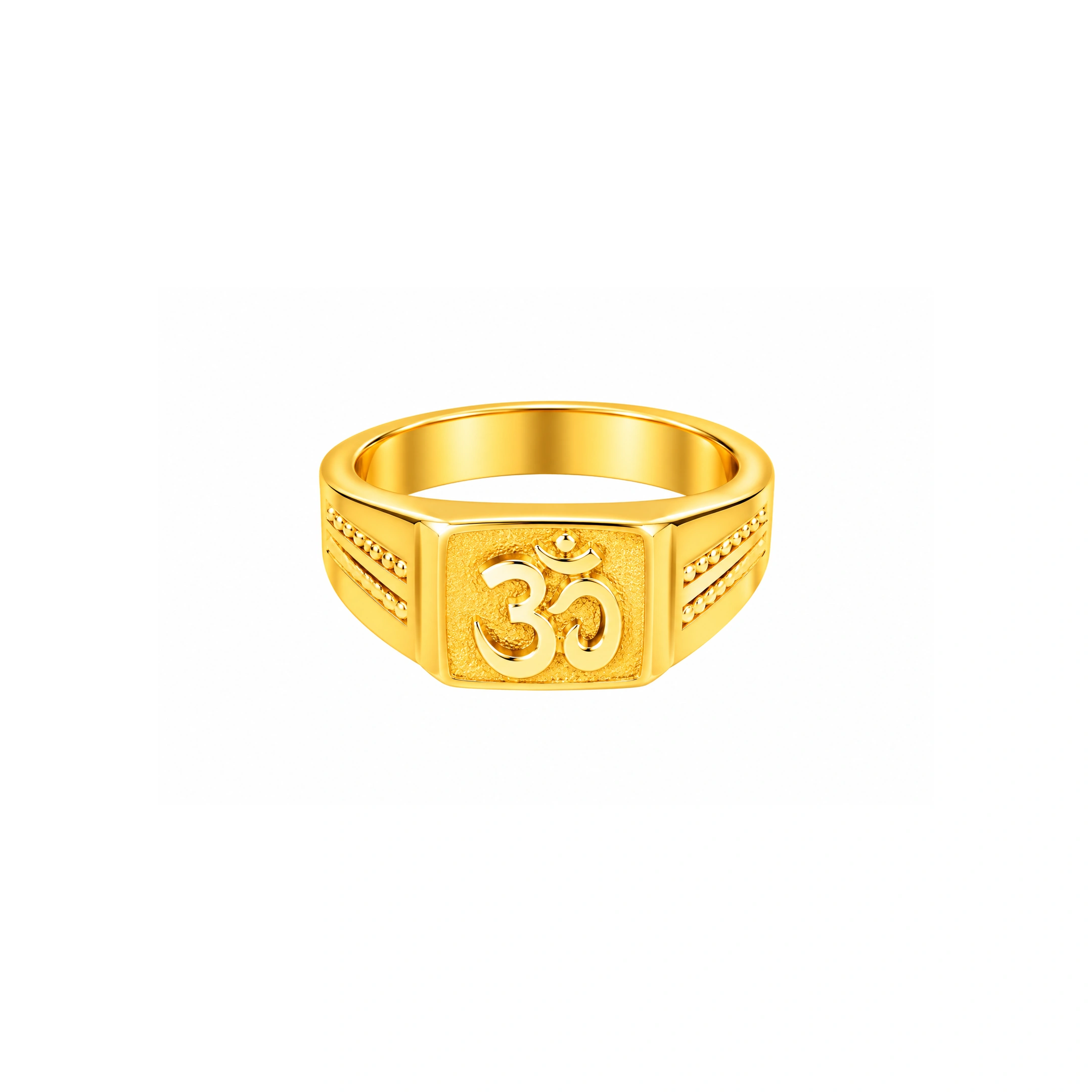 The GGR020219585 Gold Gents Ring