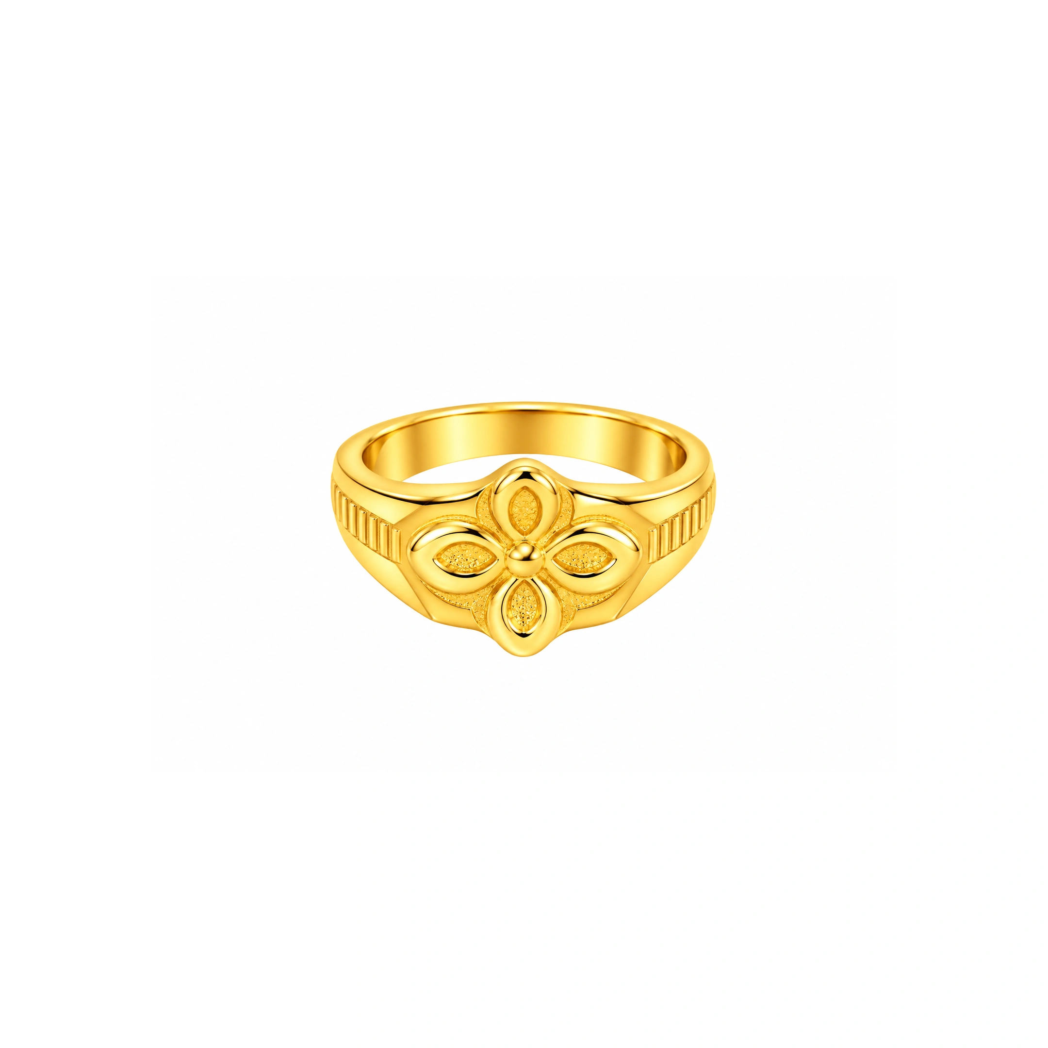 The GGR020219588 Gold Gents Ring
