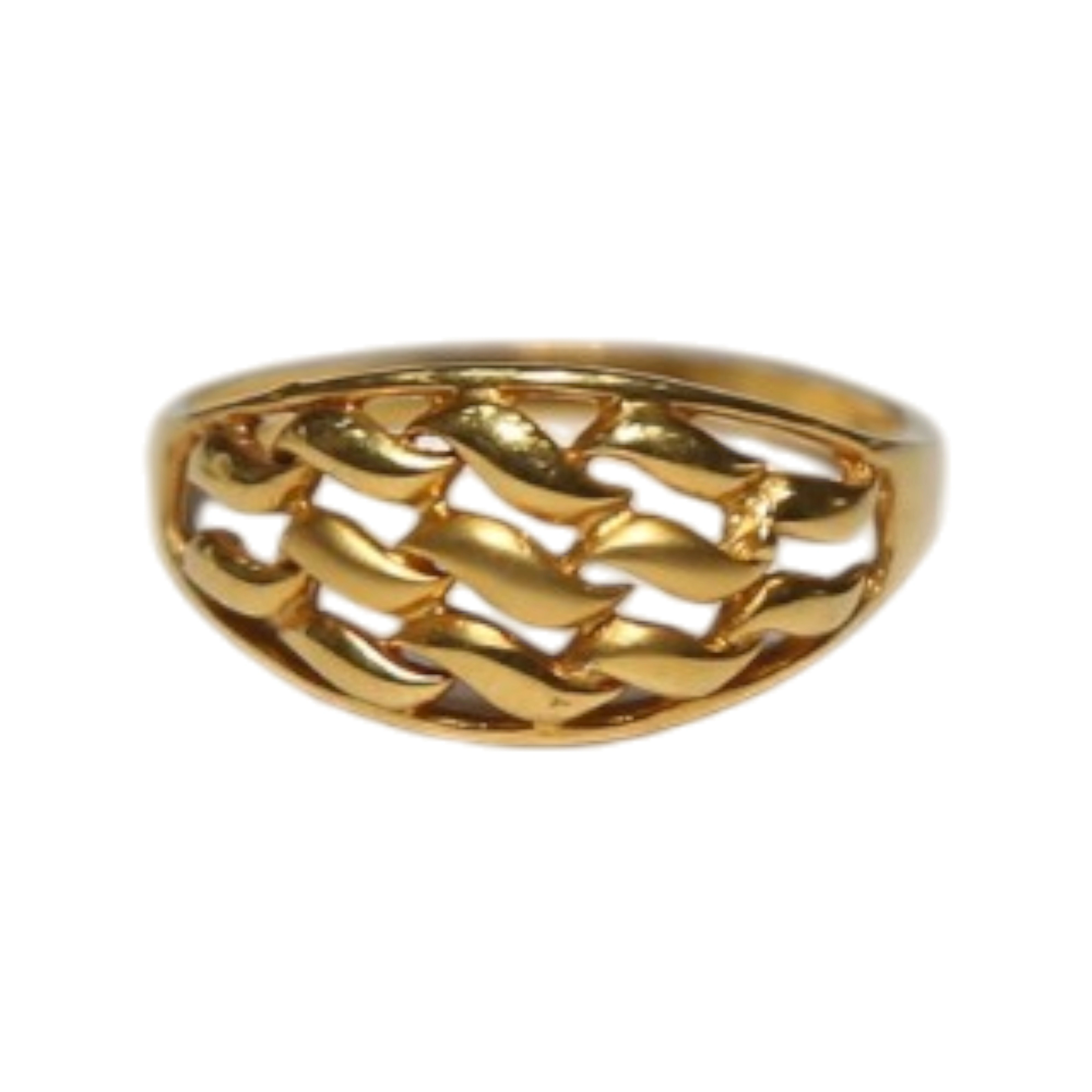 The GLR001710315 Gold Ladies Ring