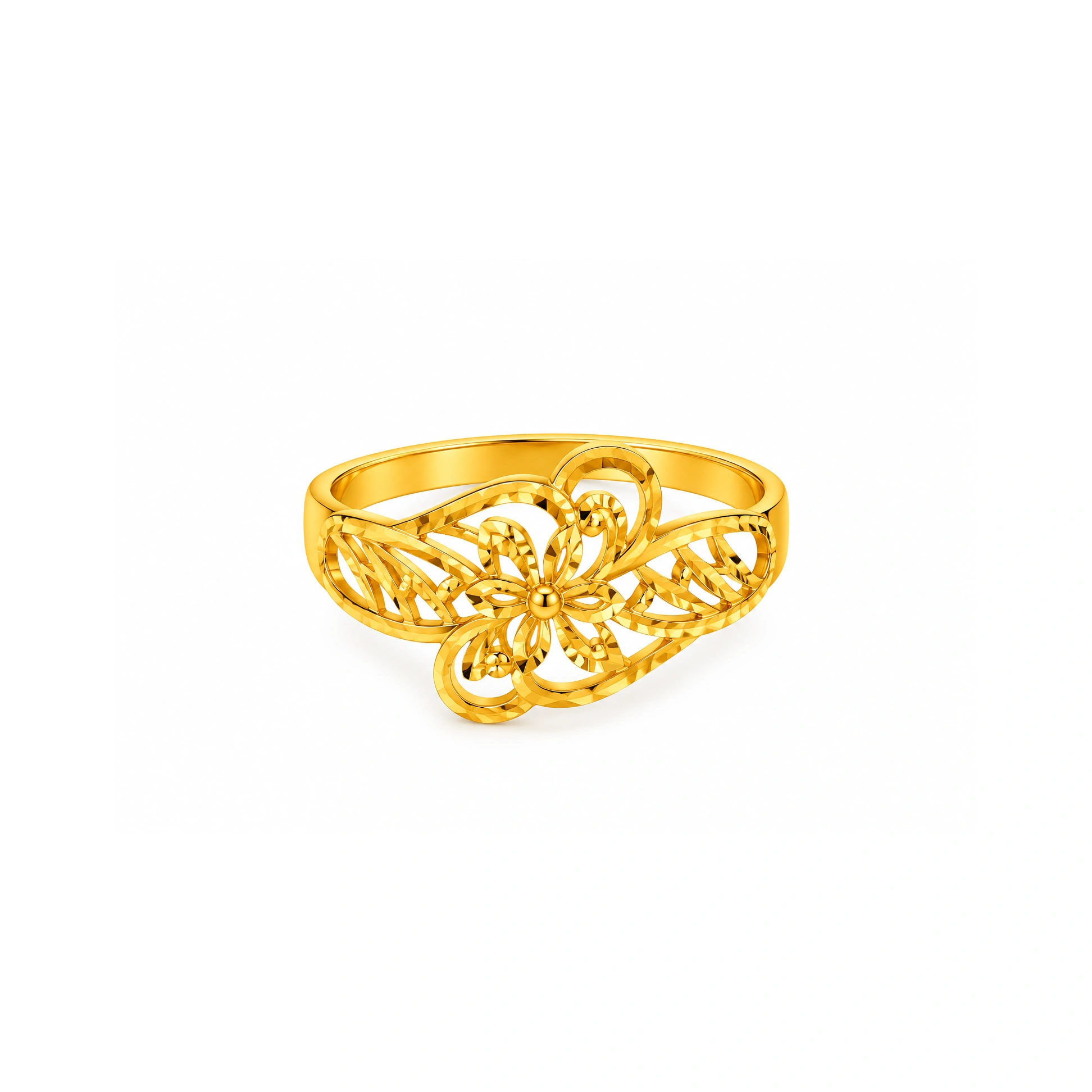 The GLR001710578 Gold Ladies Ring