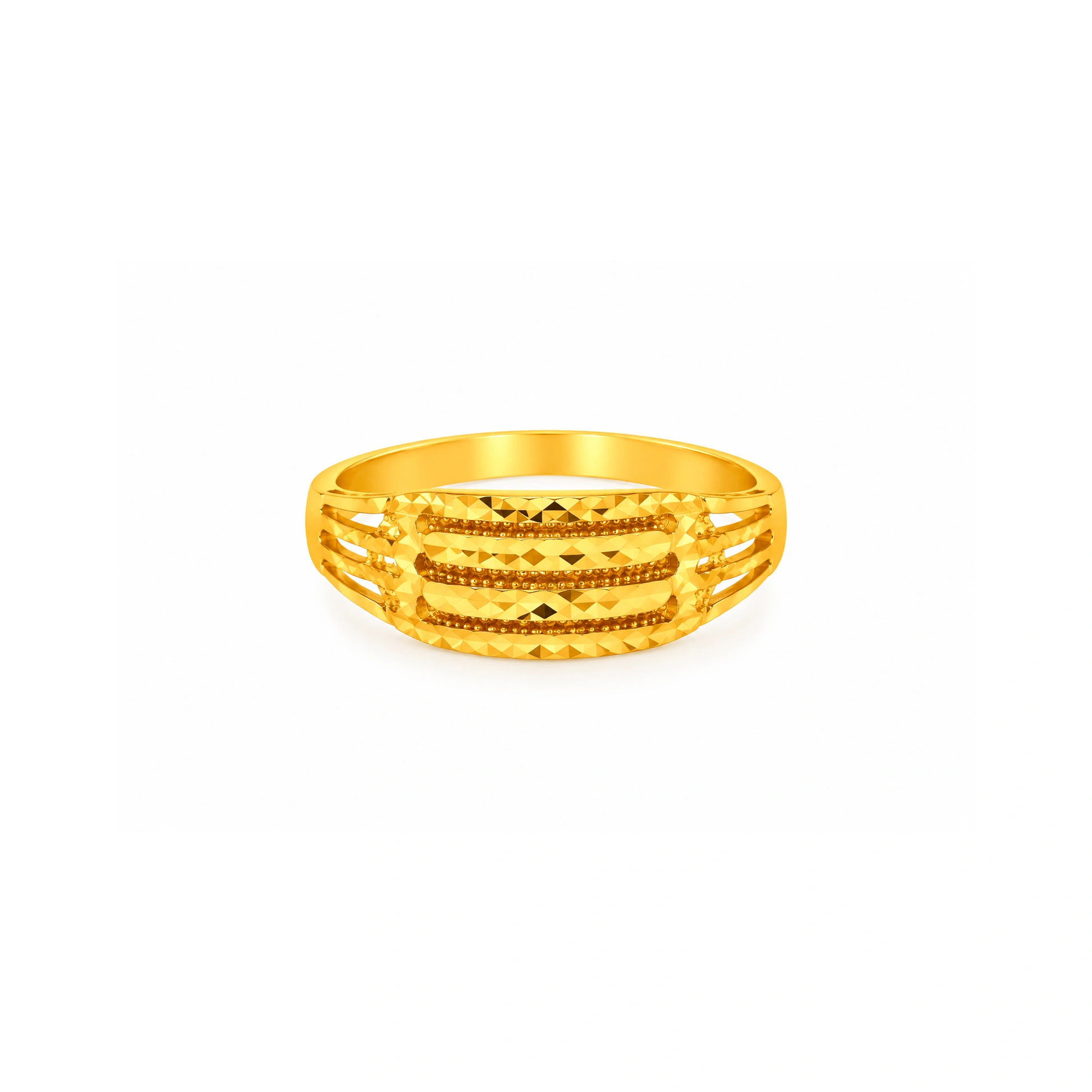 The GLR001710595 Gold Ladies Ring