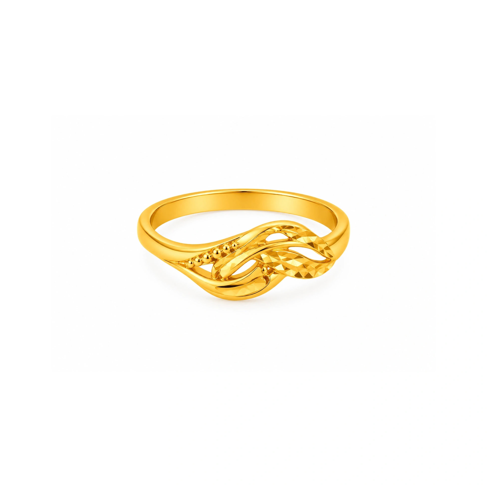 The GLR001710620 Gold Ladies Ring