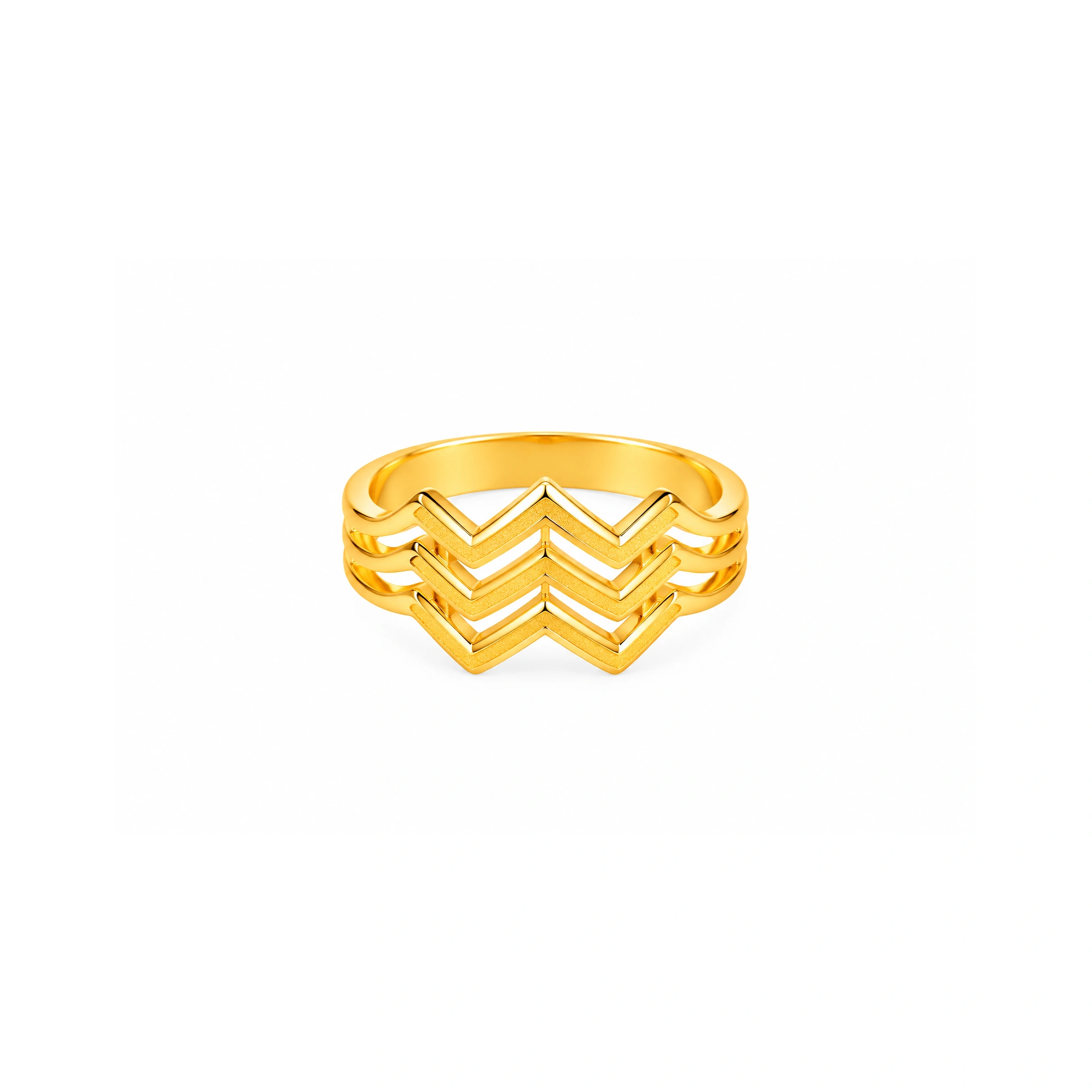The GLR003210574 Gold Ladies Ring