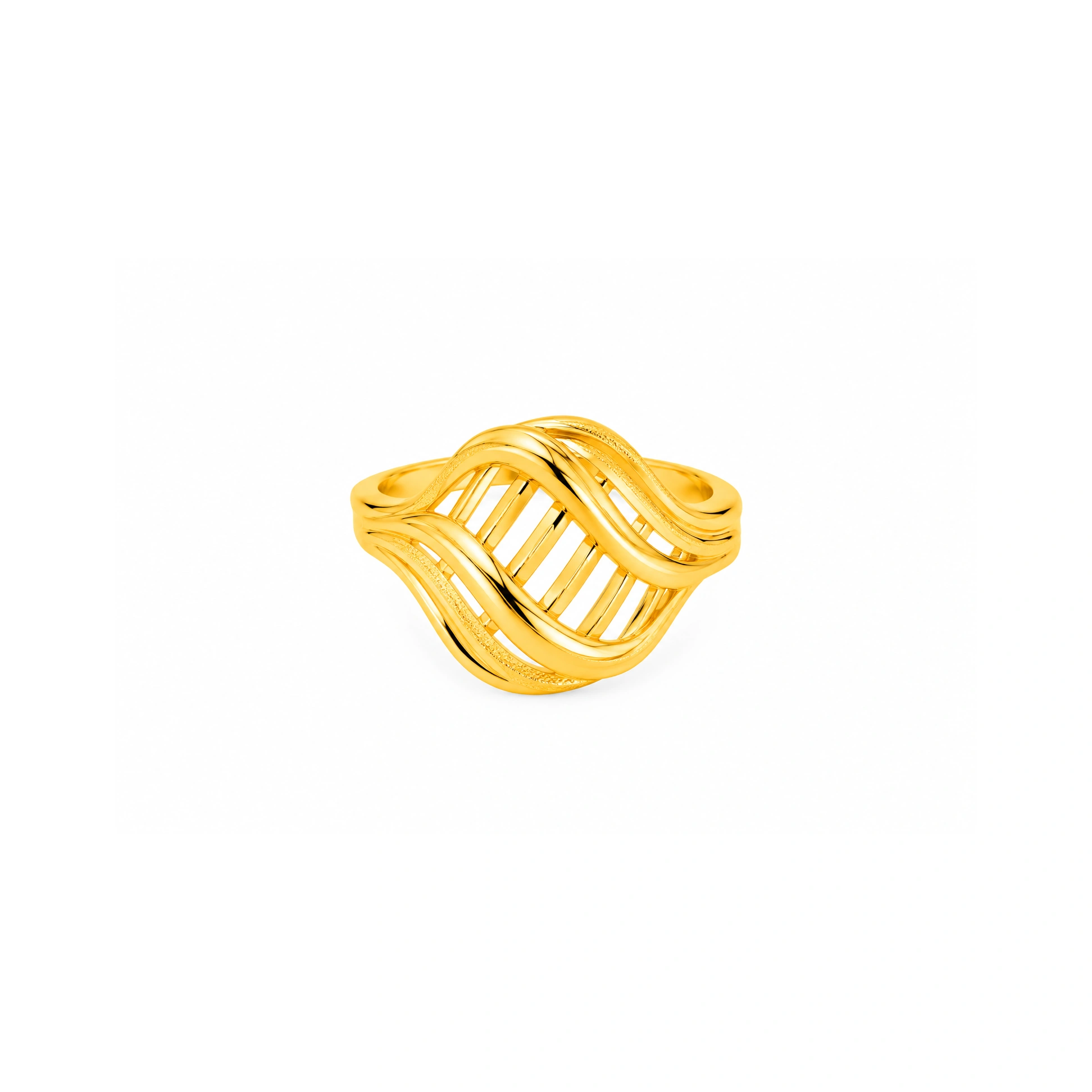 The GLR003210575 Gold Ladies Ring