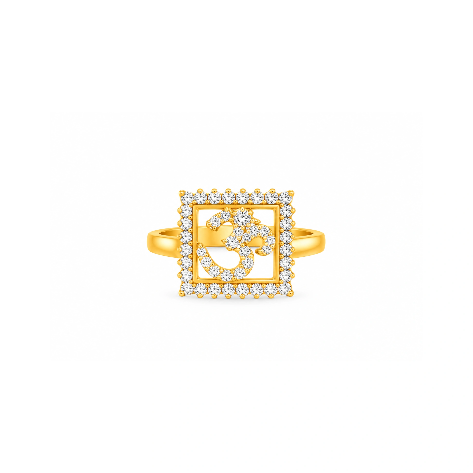 The GLR003210763 Gold Ladies Ring