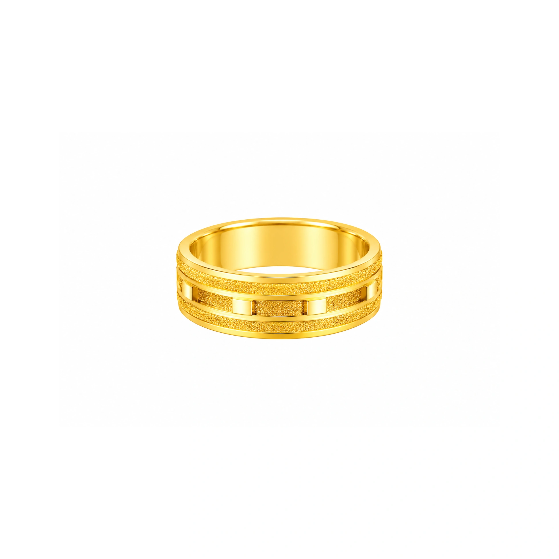 The GLR003710020 Gold Ladies Ring