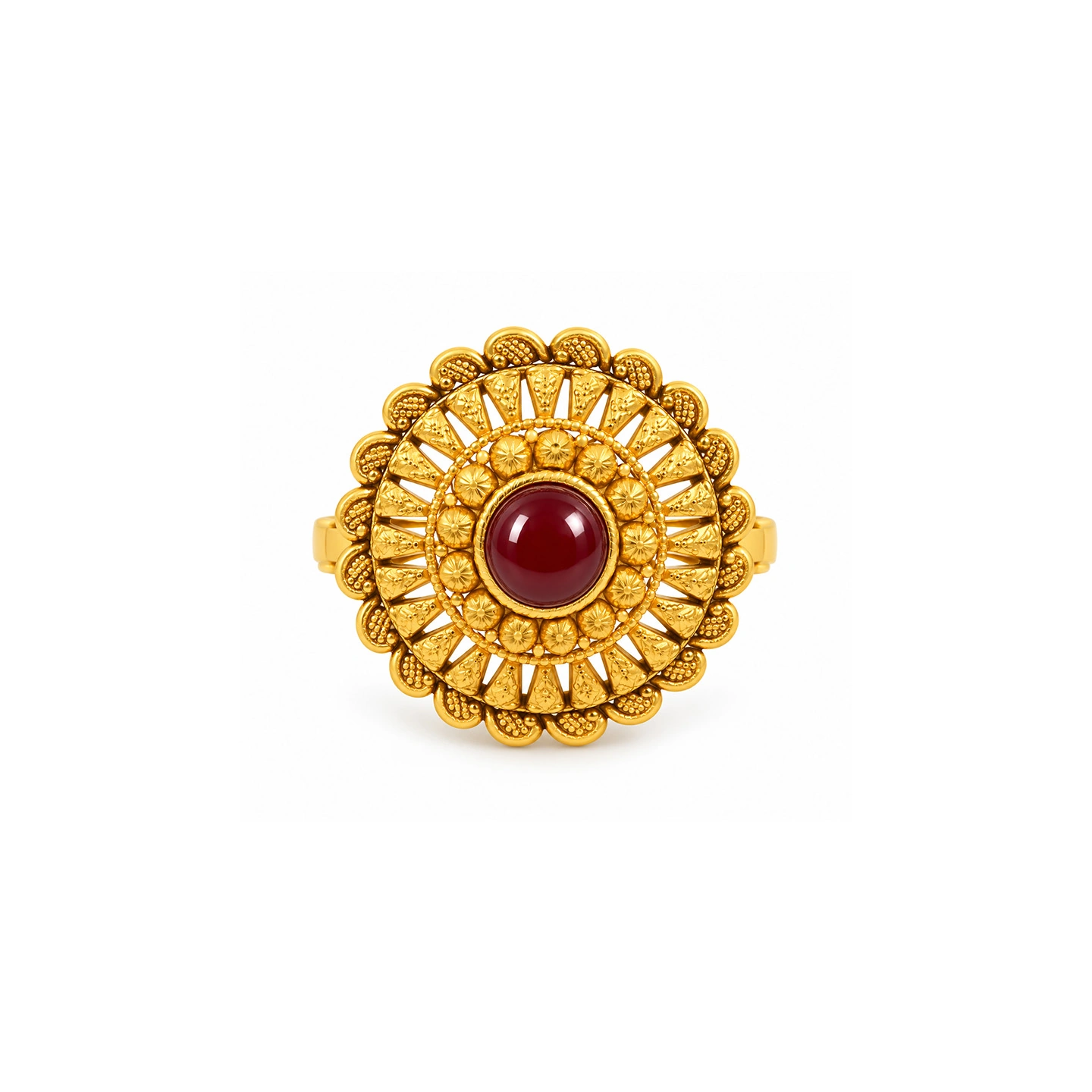 The GLR011010855 Gold Ladies Ring