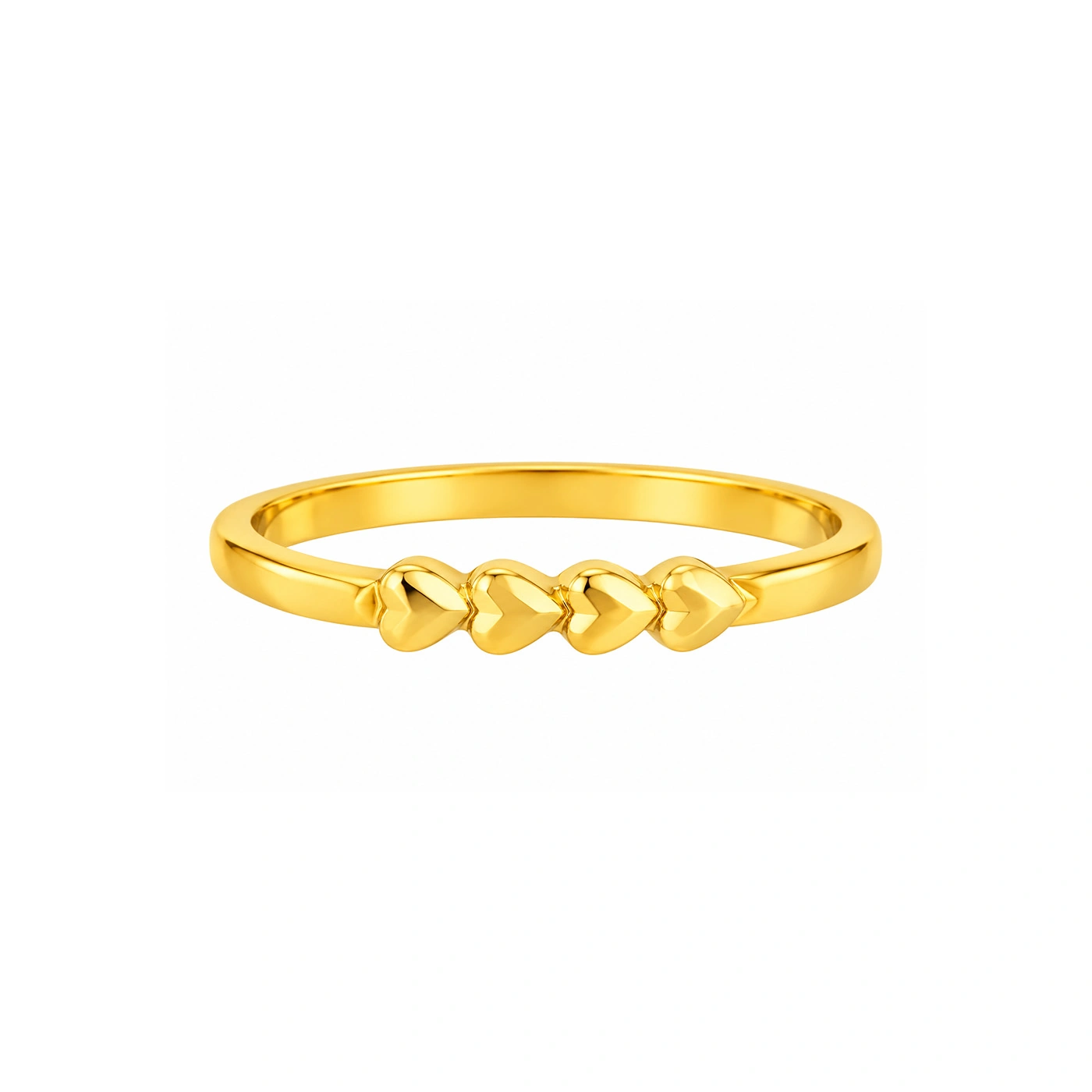 The GLR015210532 Gold Ladies Ring
