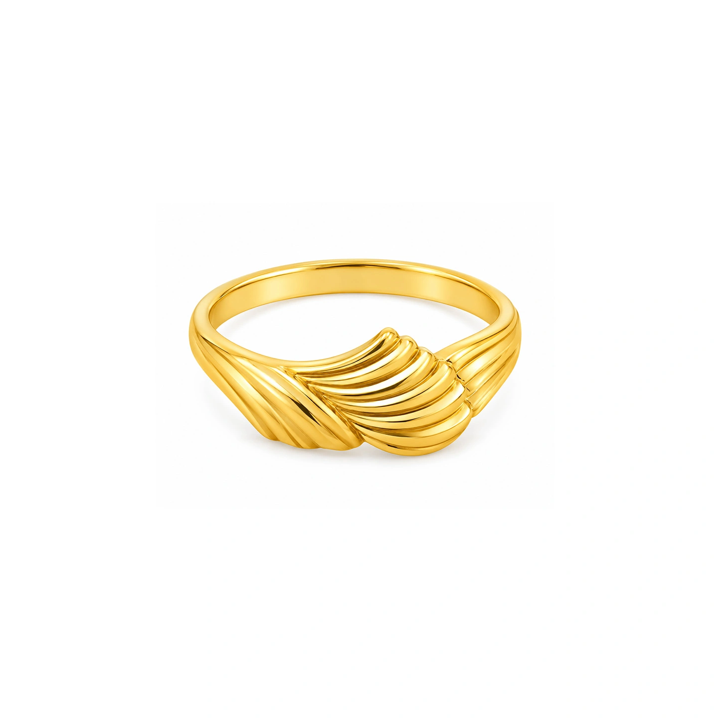 The GLR015210537 Gold Ladies Ring