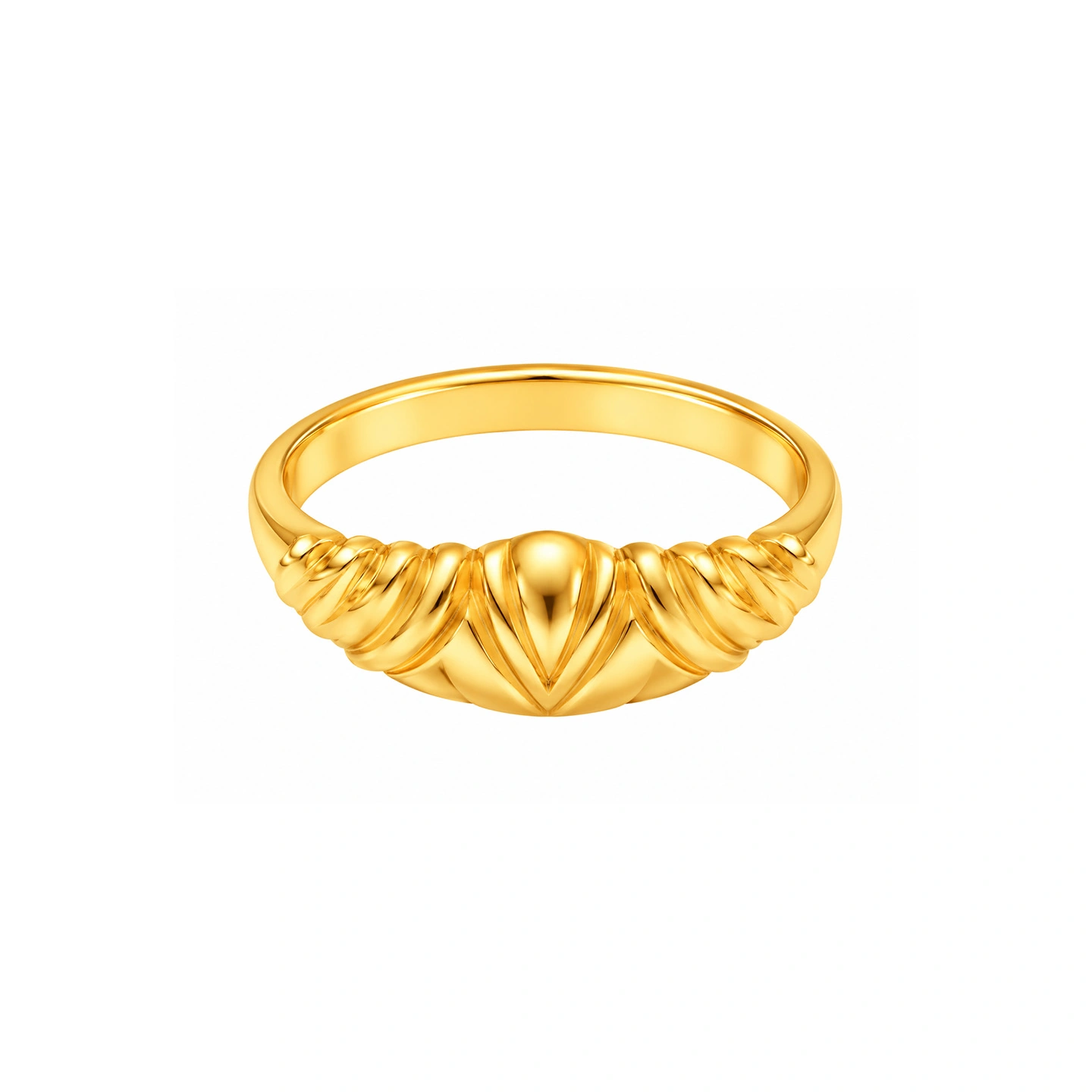The GLR015210540 Gold Ladies Ring