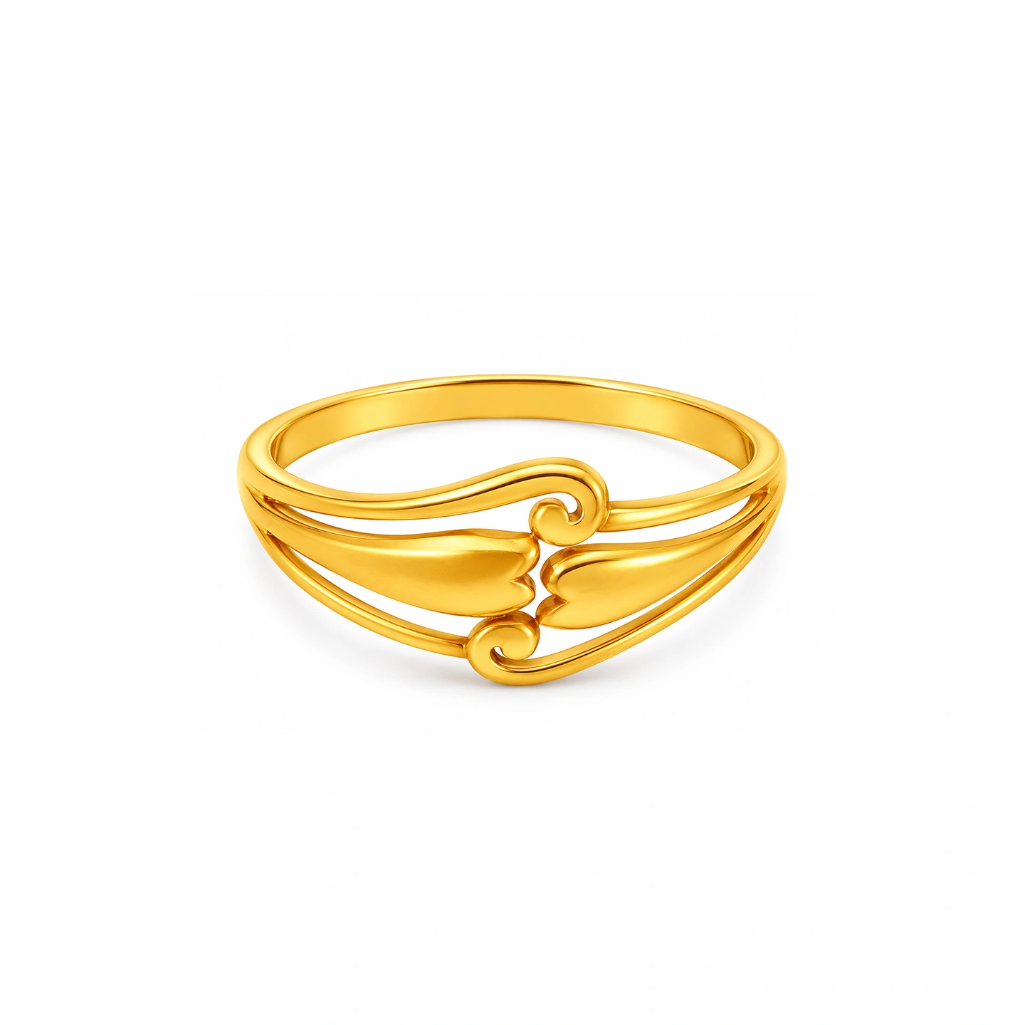 The GLR015210547 Gold Ladies Ring