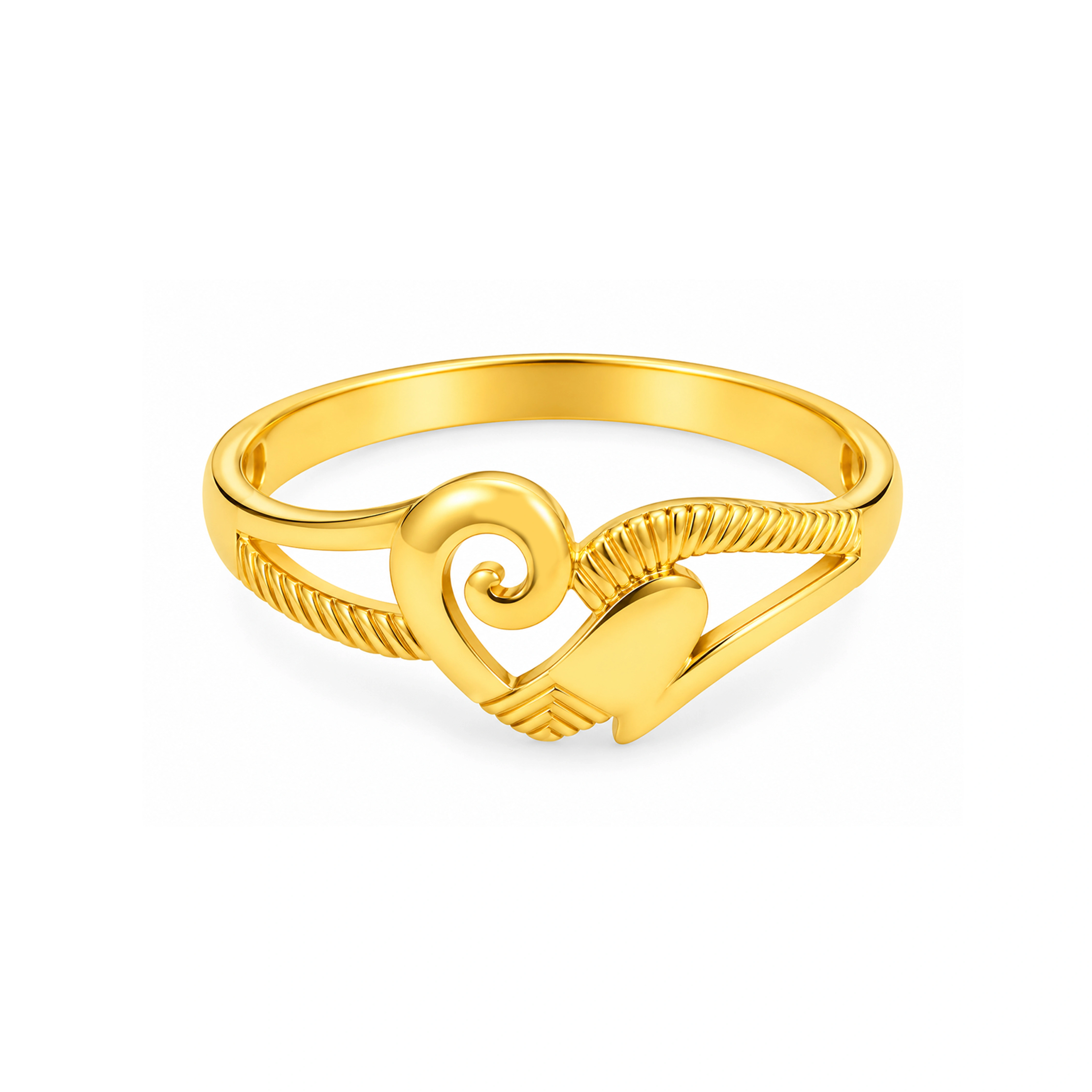 The GLR015210549 Gold Ladies Ring