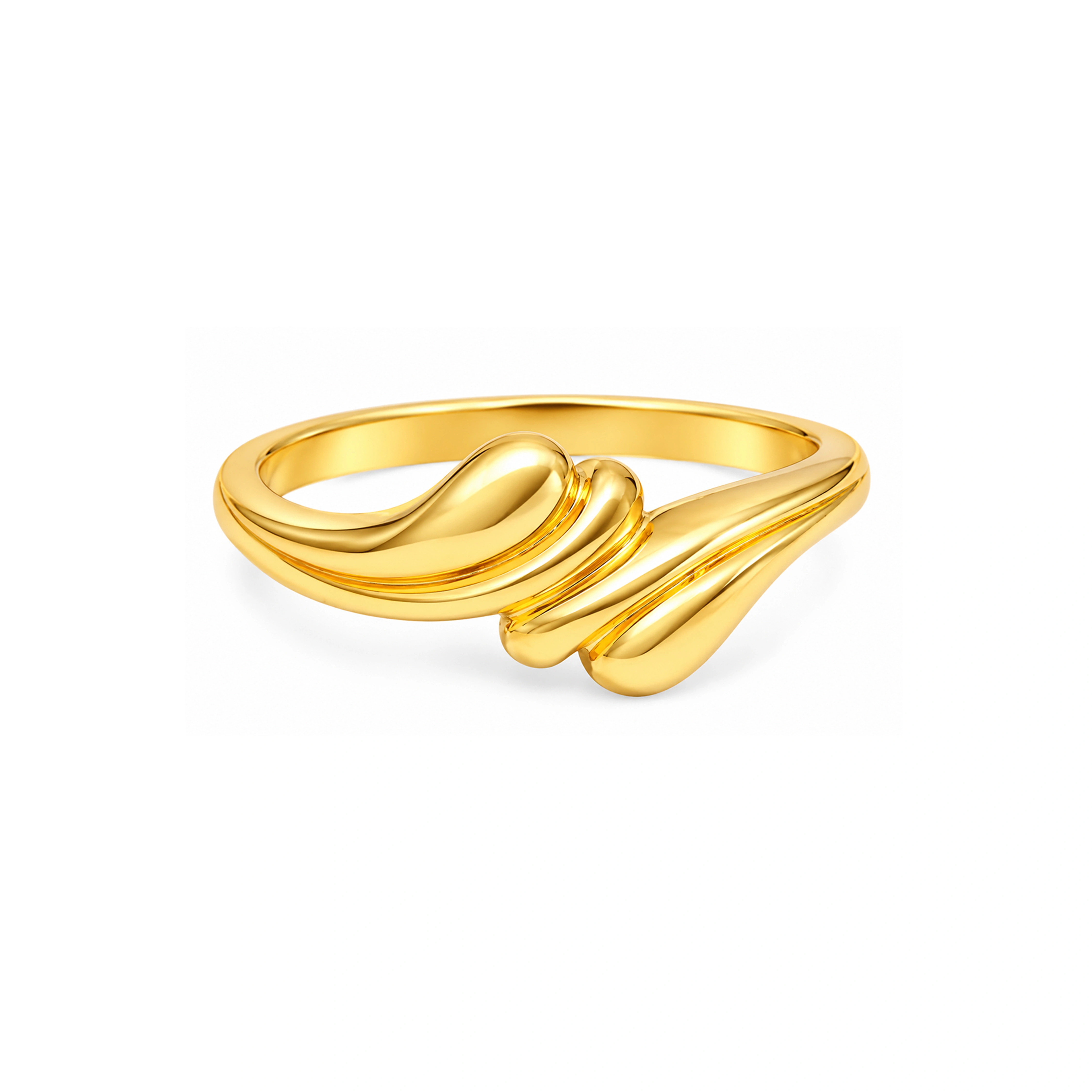 The GLR015210565 Gold Ladies Ring