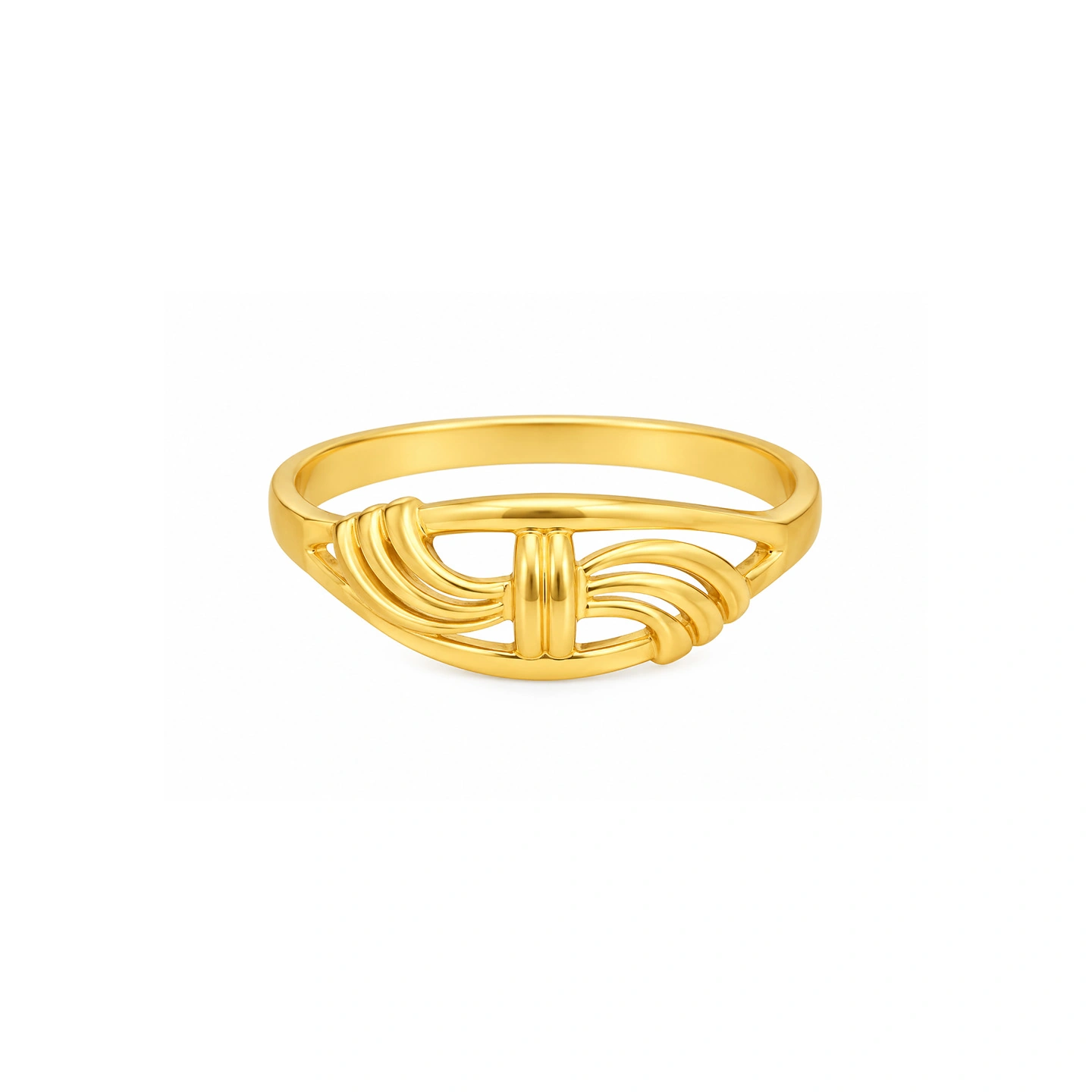 The GLR015210603 Gold Ladies Ring