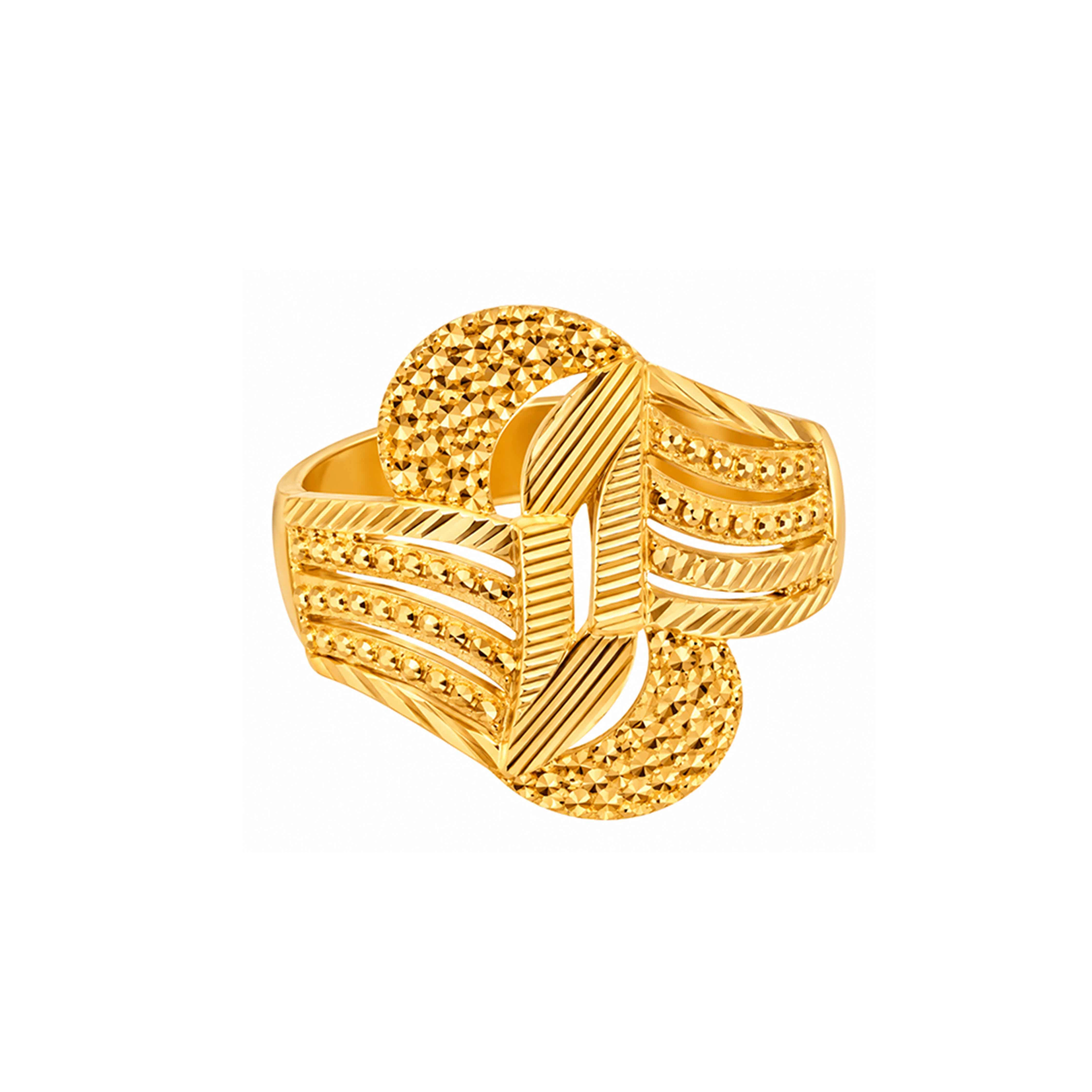 The GLR015210651 Gold Ladies Ring