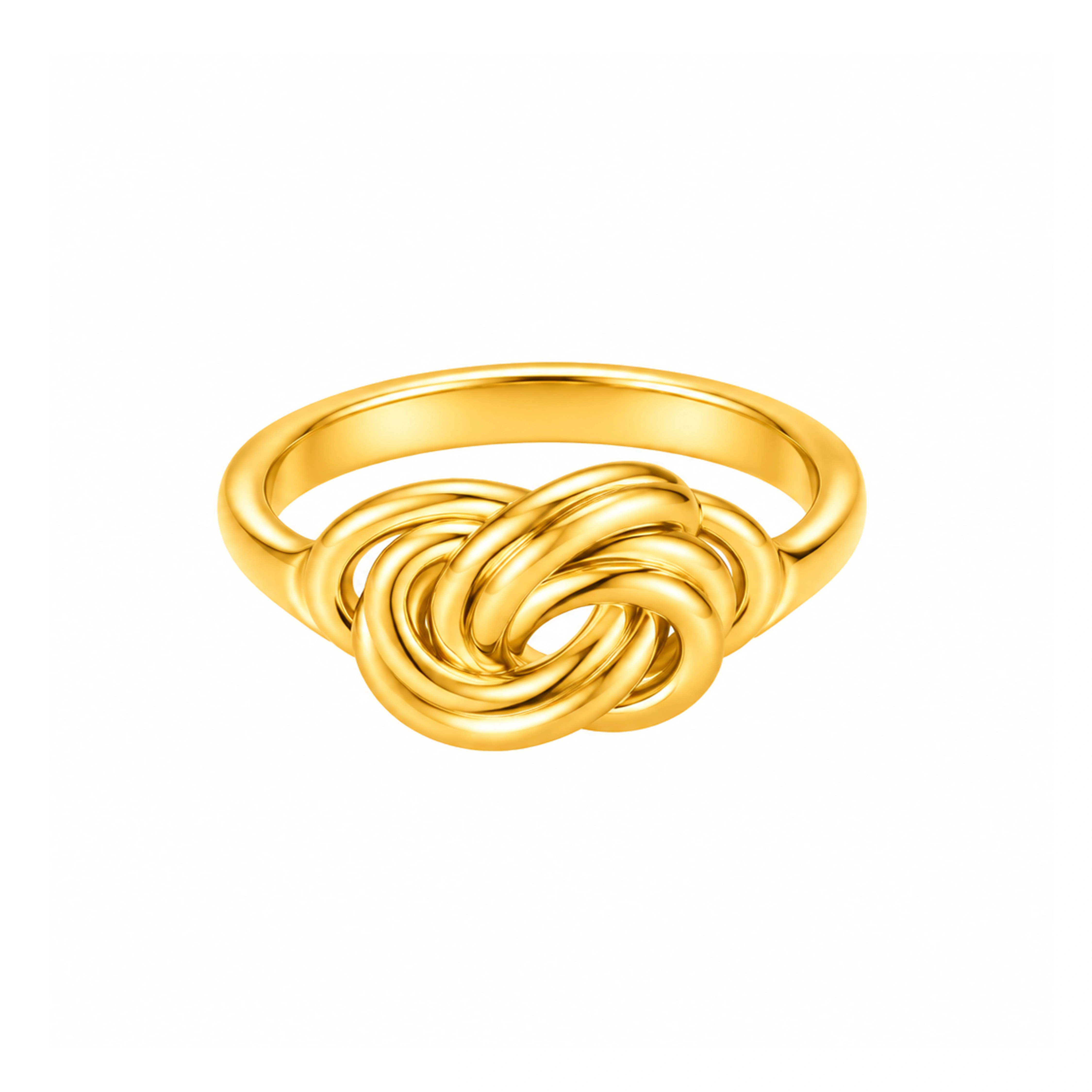 The GLR020219758 Gold Ladies Ring