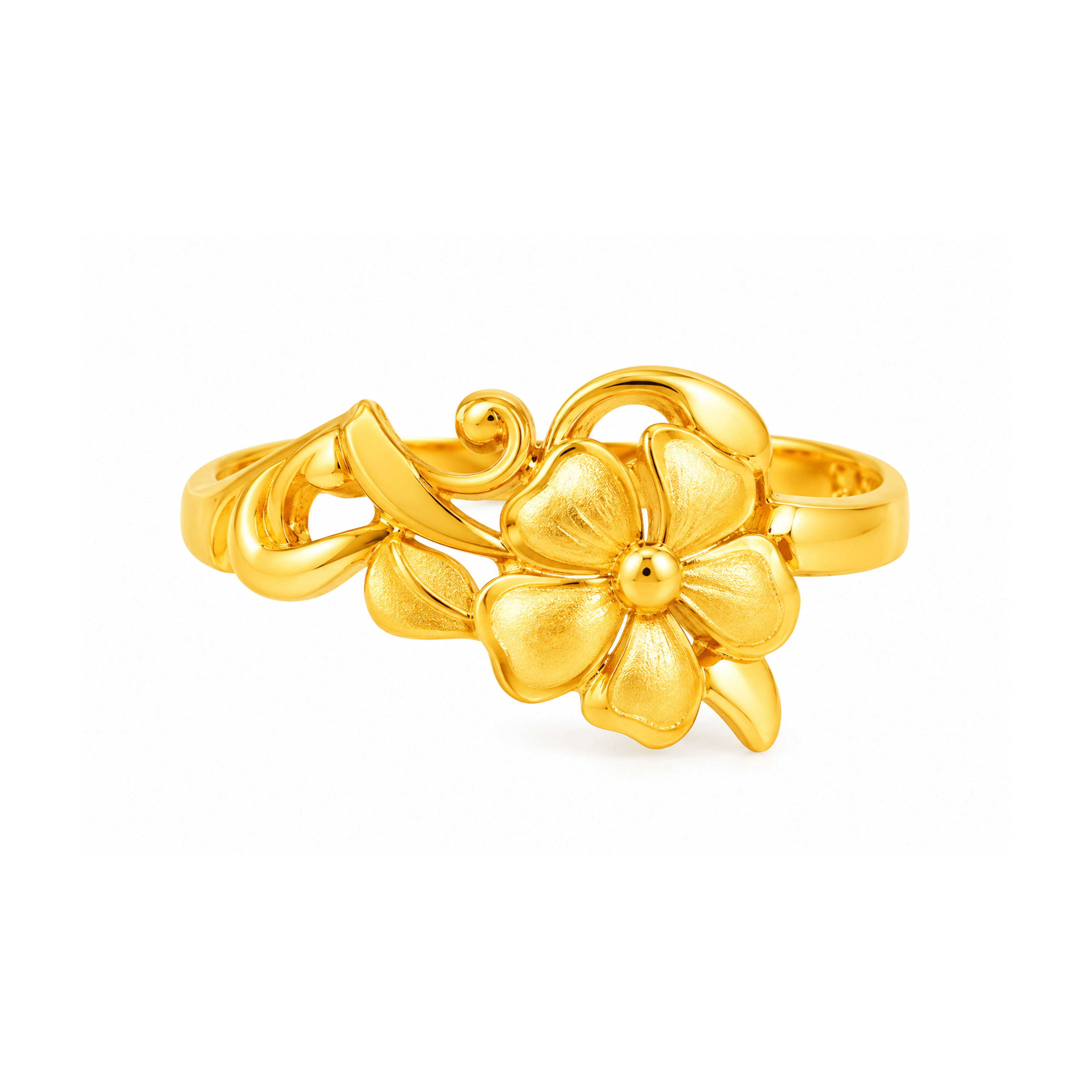 The GLR020219790 Gold Ladies Ring