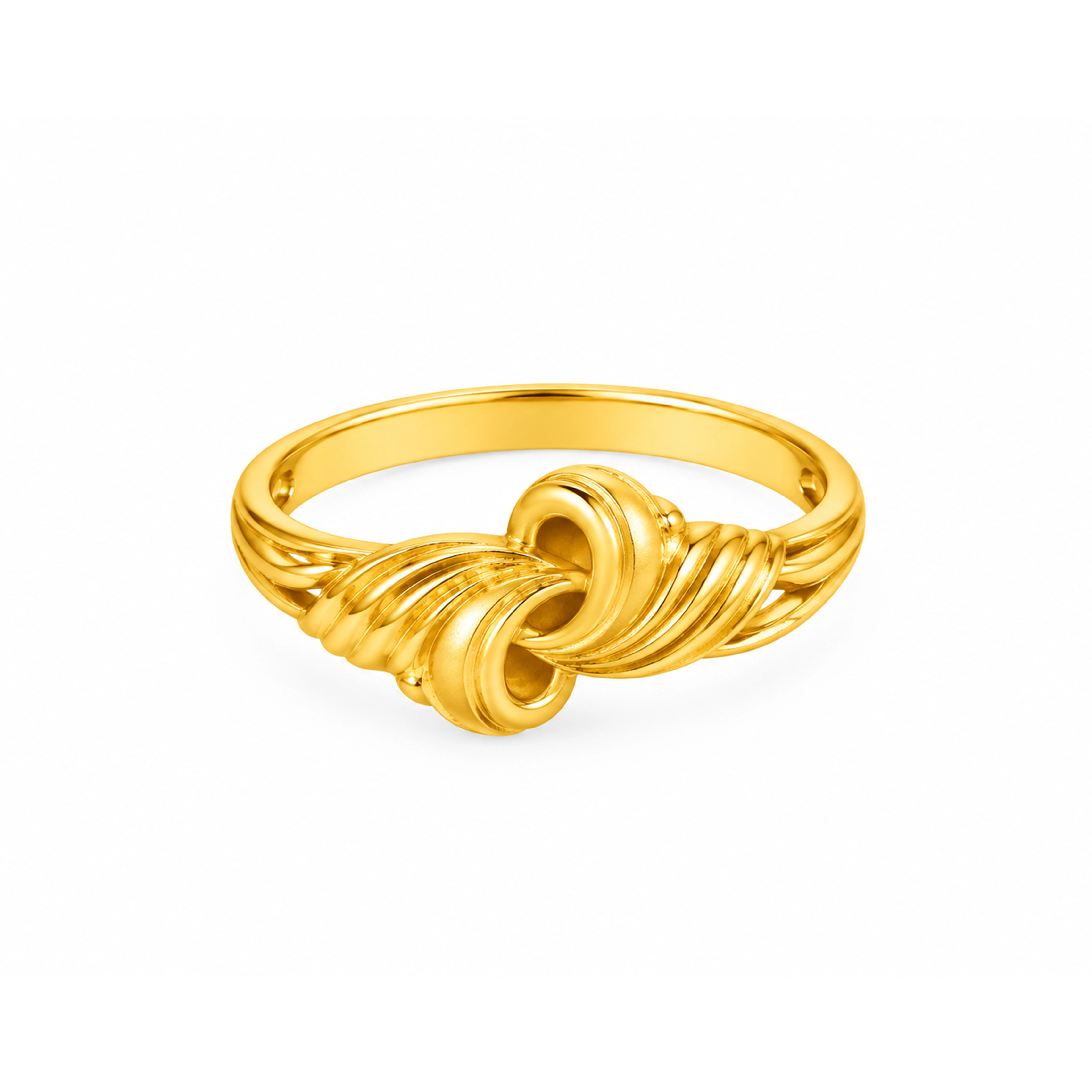 The GLR020219846 Gold Ladies Ring