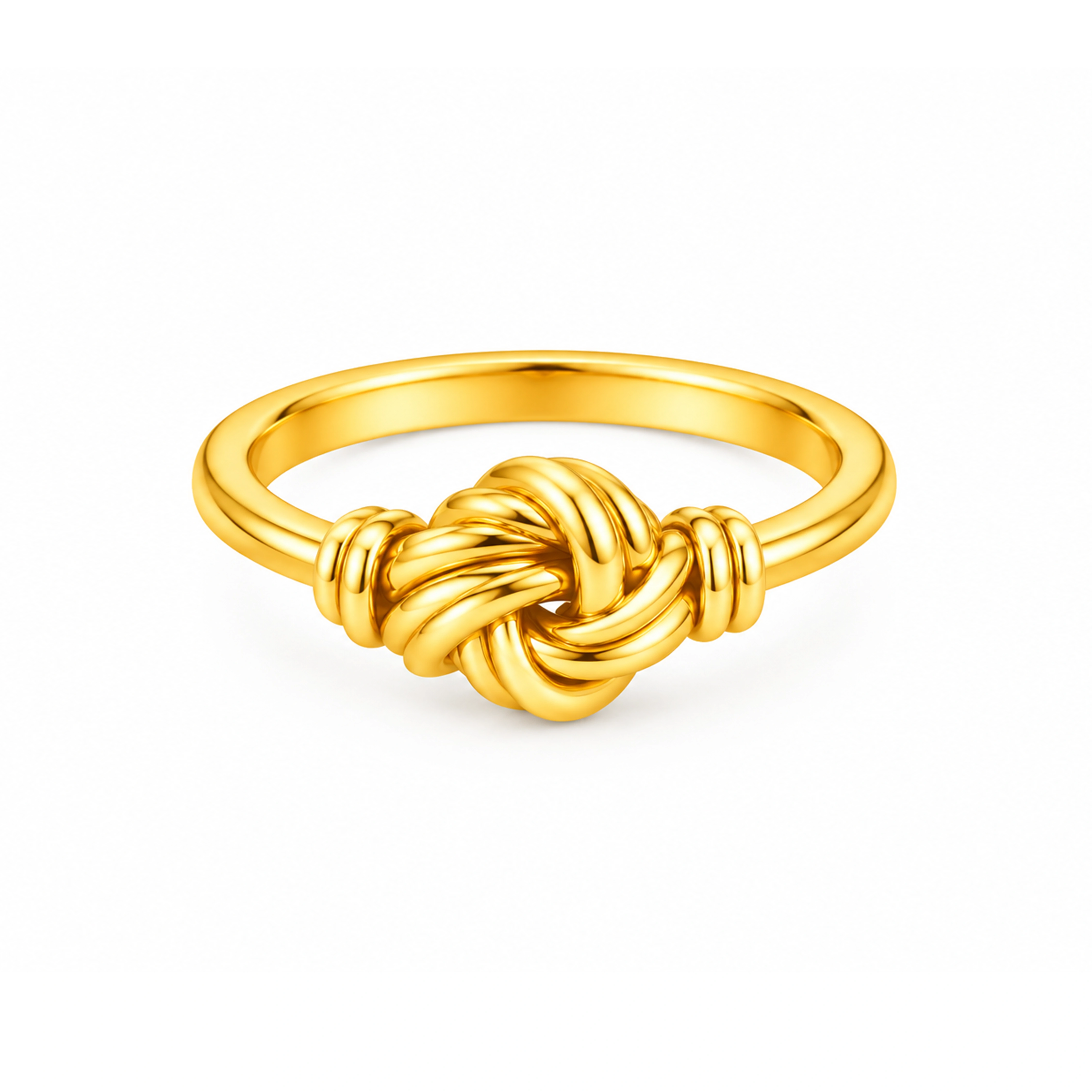 The GLR020219874 Gold Ladies Ring