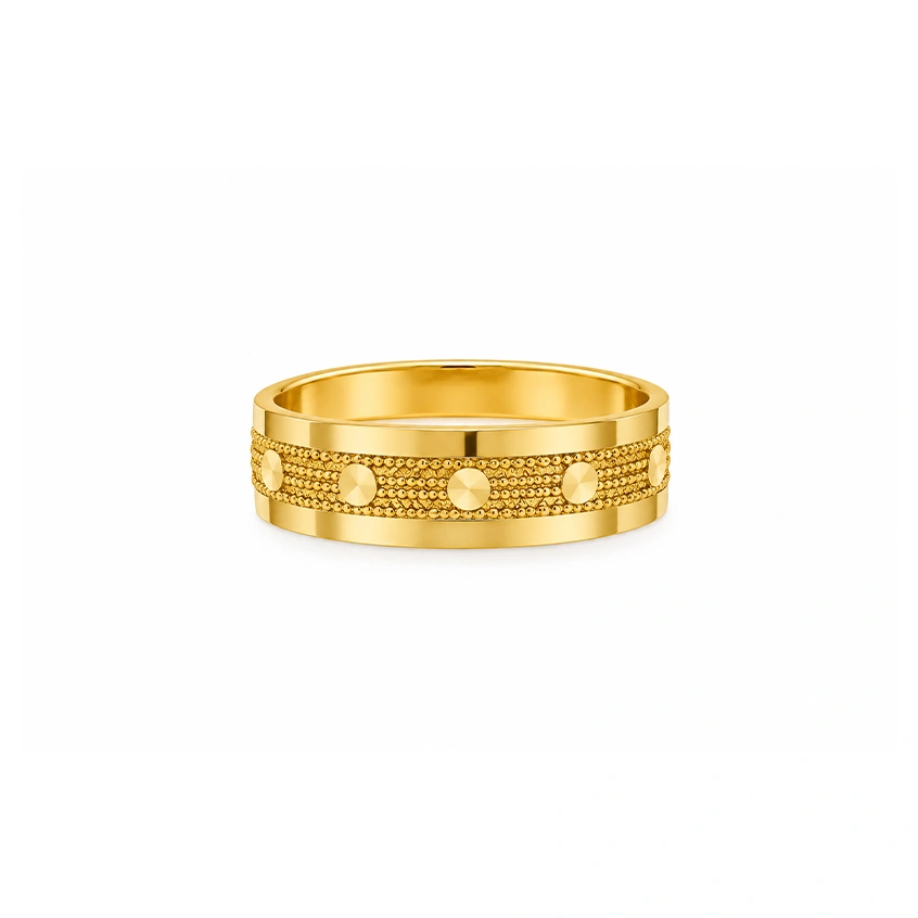 The GLR023700329 Gold Ladies Ring