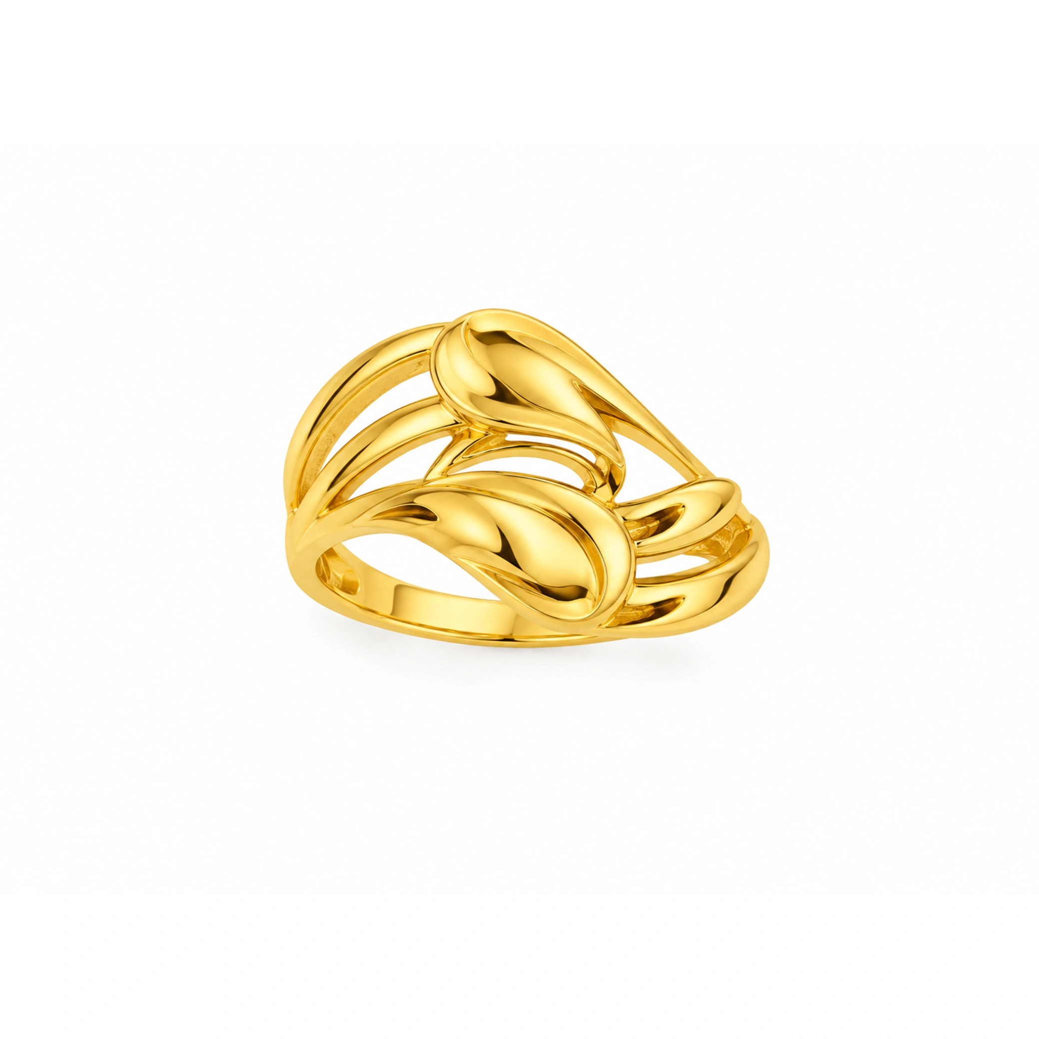 The GLR025411253 Gold Ladies Ring