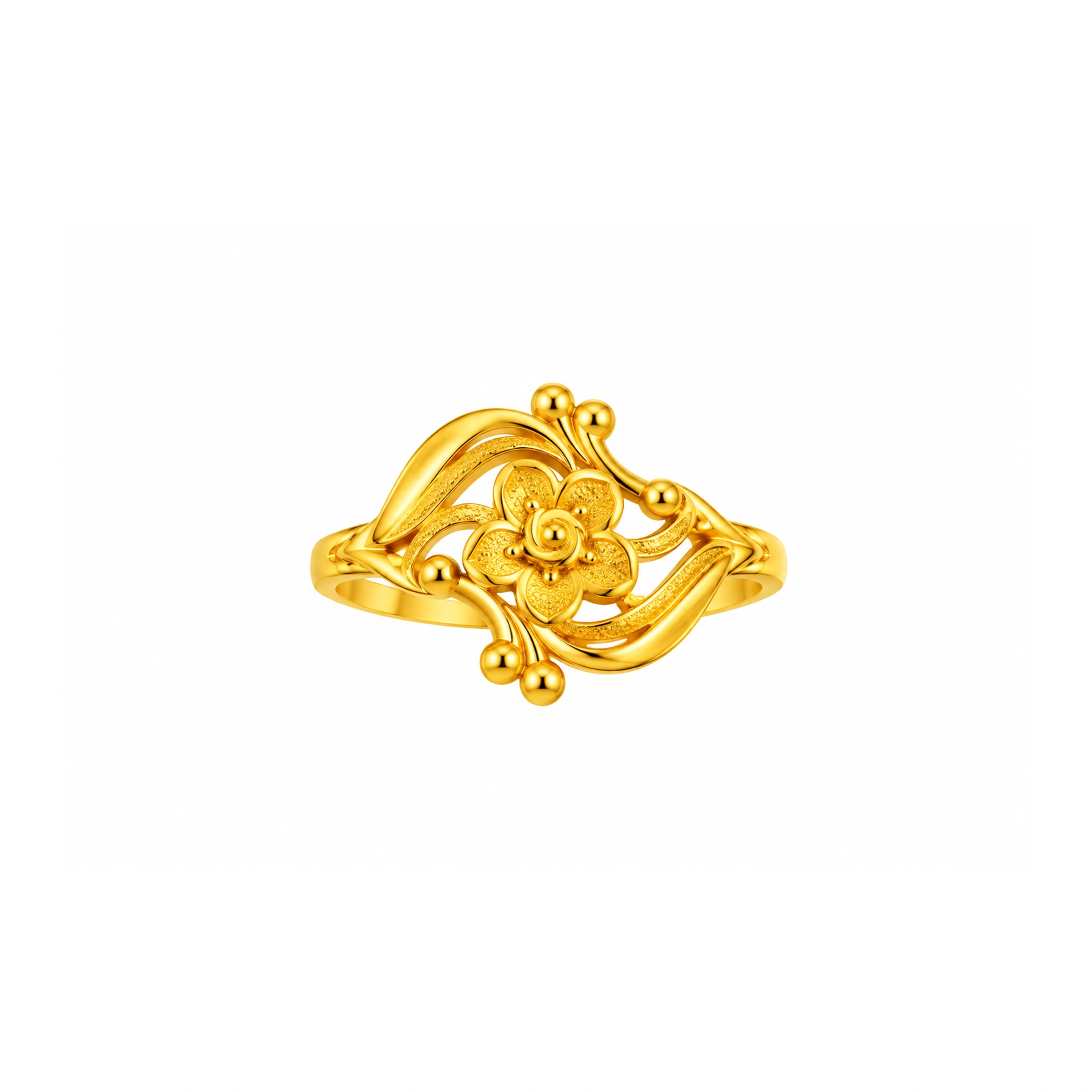 The GLR025411309 Gold Ladies Ring