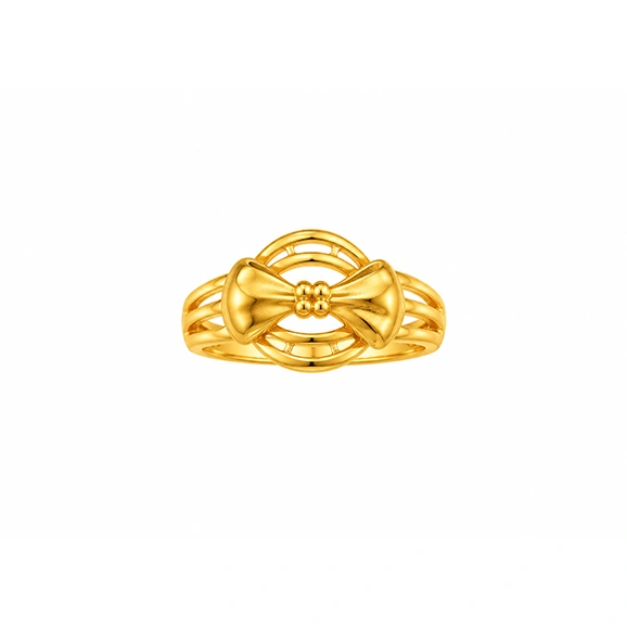 The GLR025411499 Gold Ladies Ring