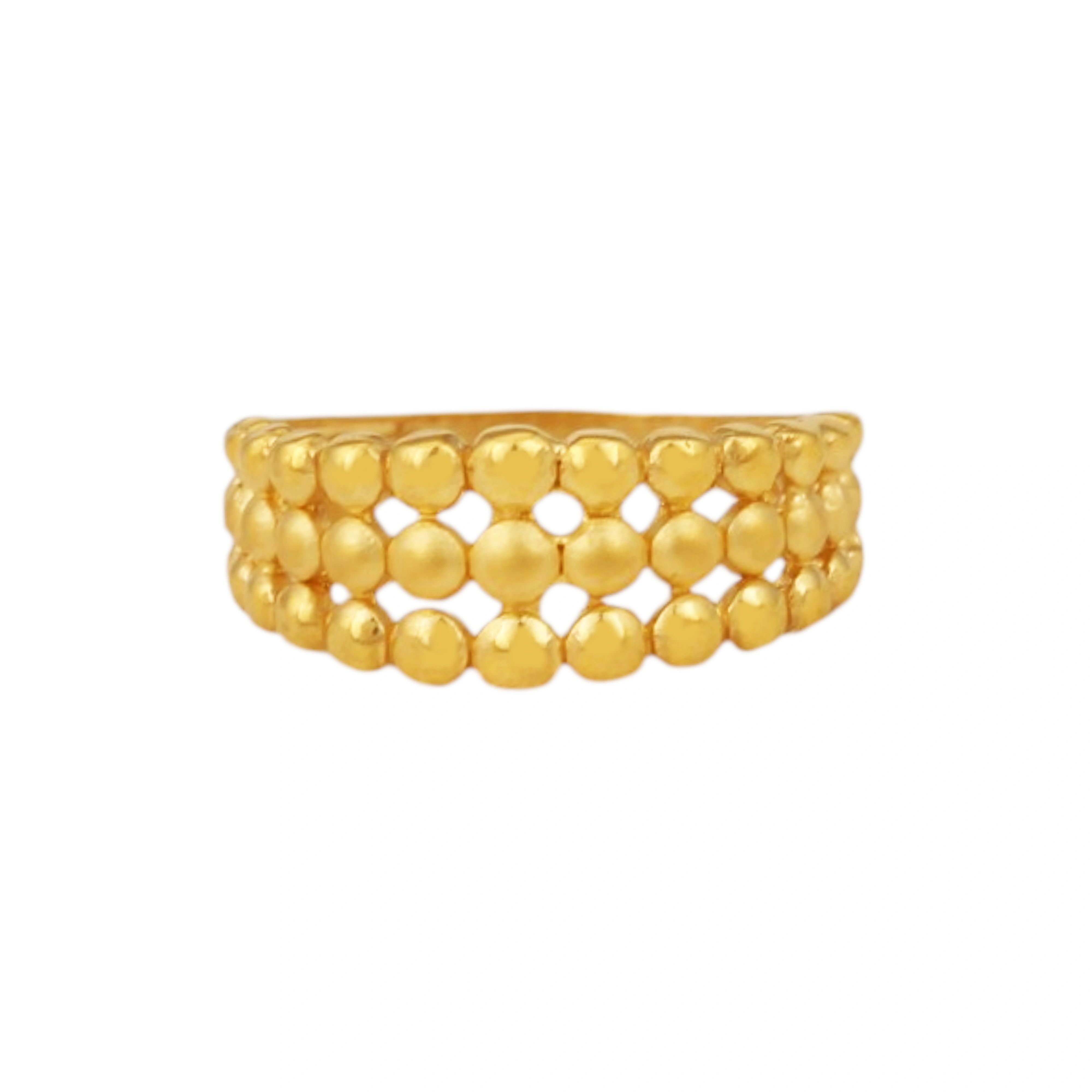 Heirloom Weave Gold Ladies Ring