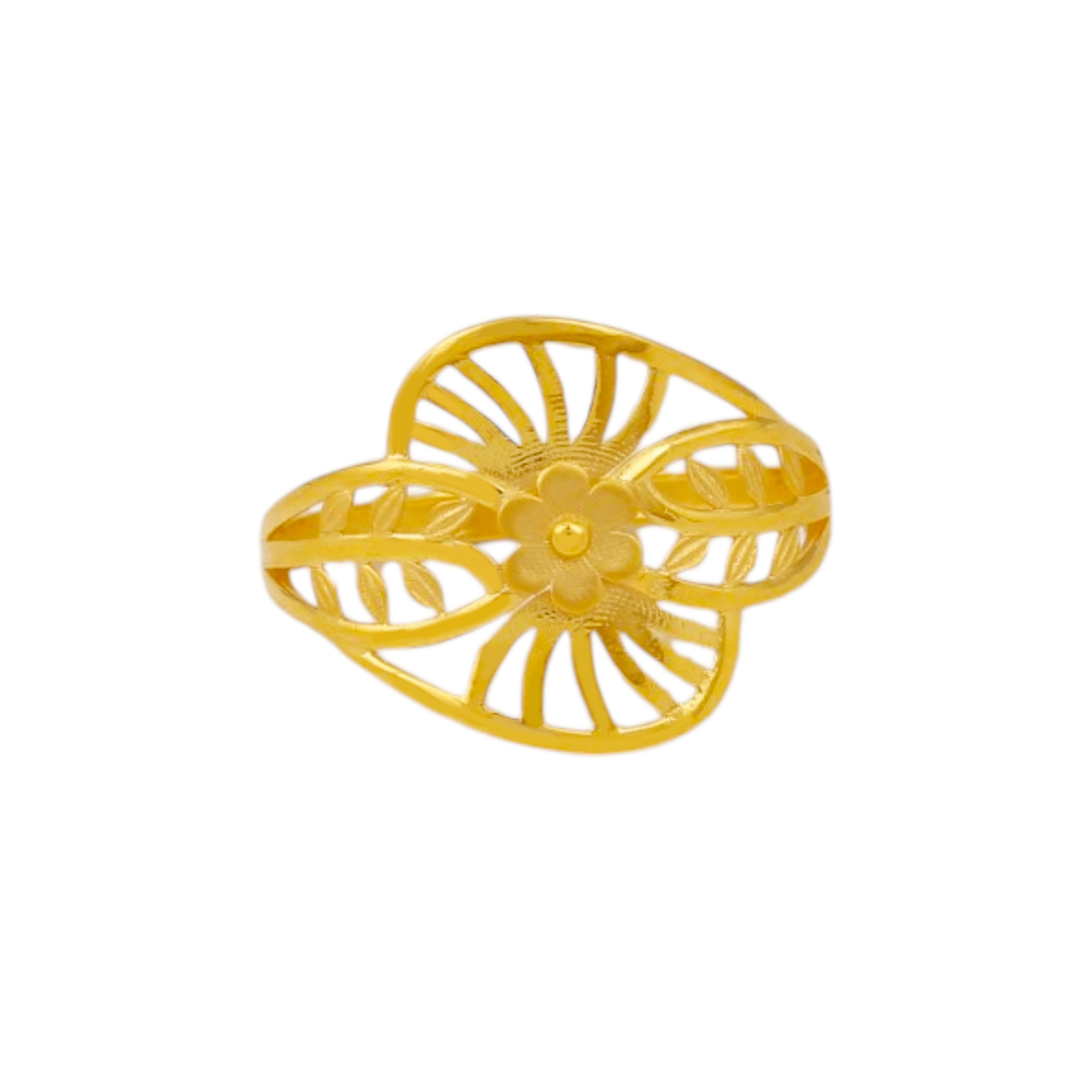 Heirloom Bloom Gold Ladies Ring