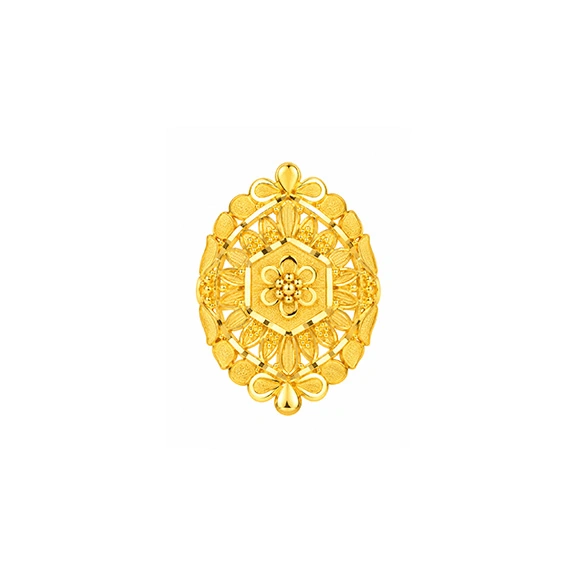 The GLR025612877 Gold Ladies Ring