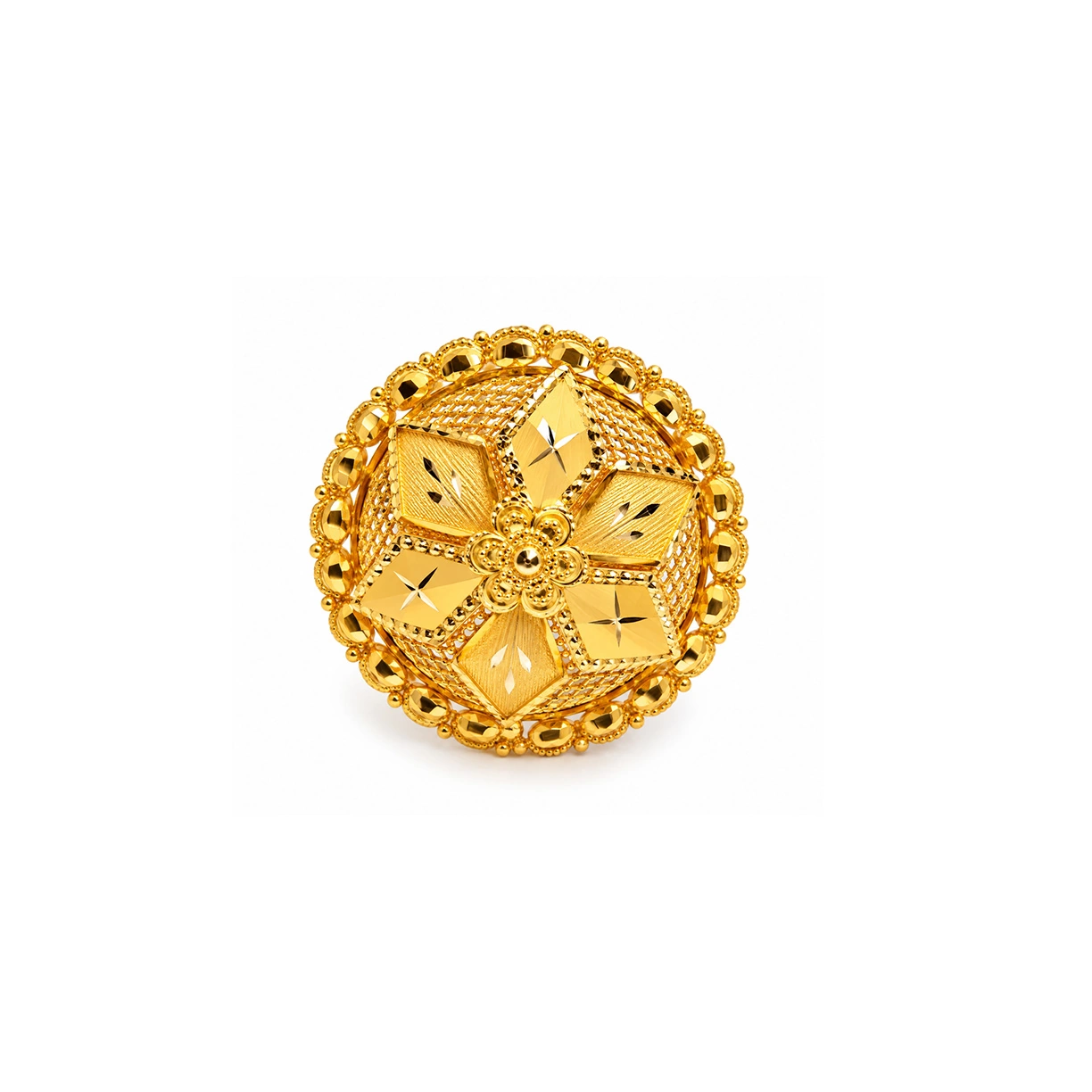 The GLR025615853 Gold Ladies Ring