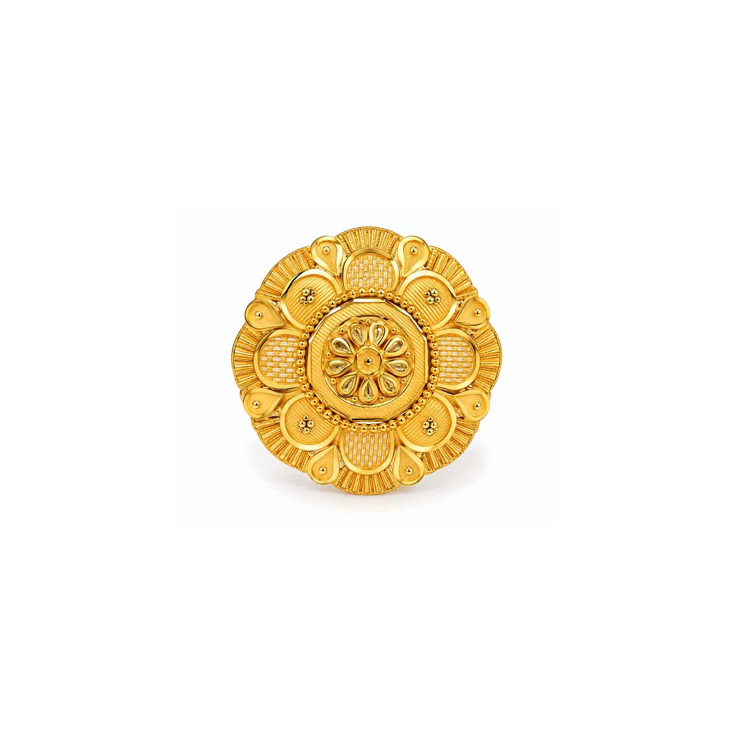 The GLR027015915 Gold Ladies Ring