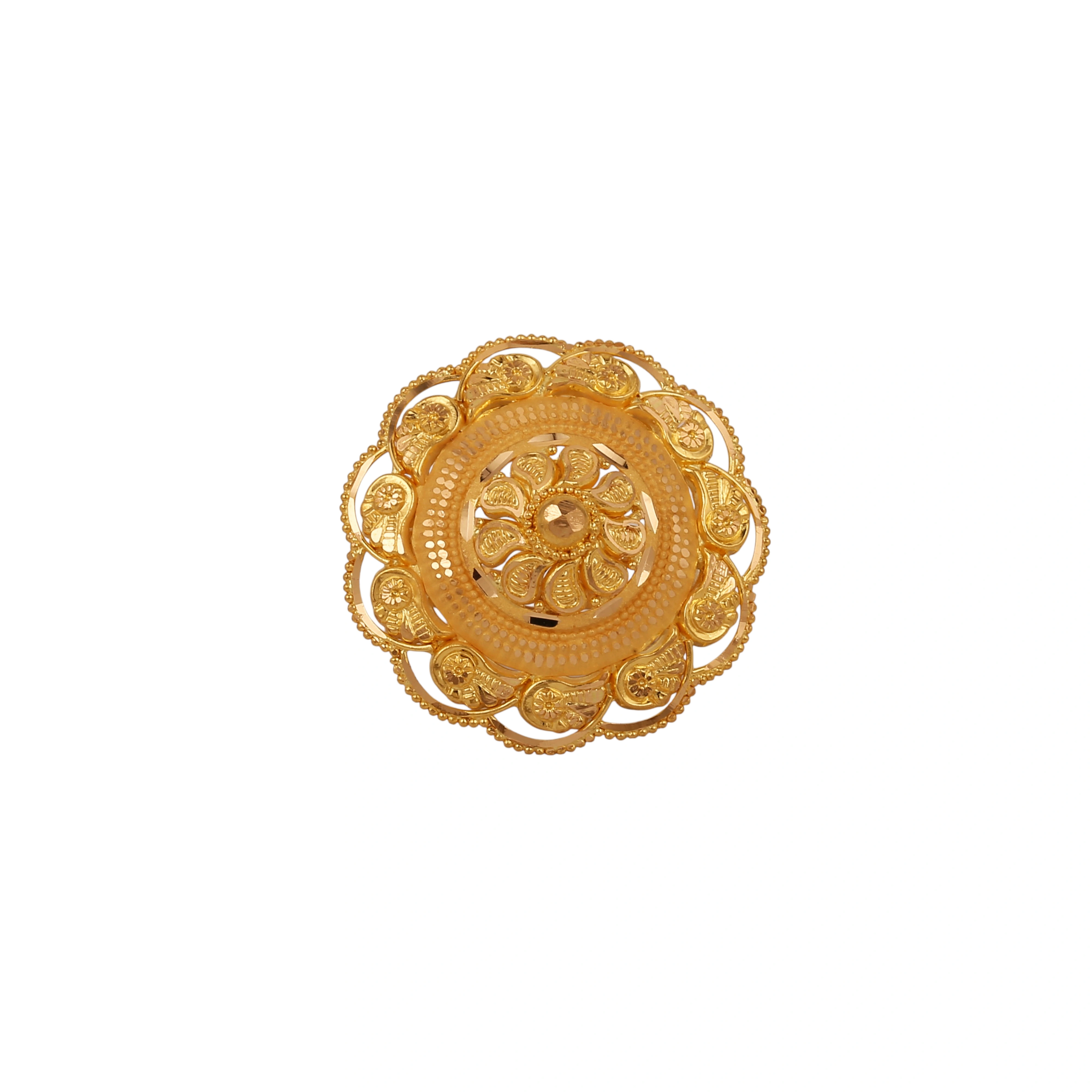 The GLR051011383 Gold Ladies Ring