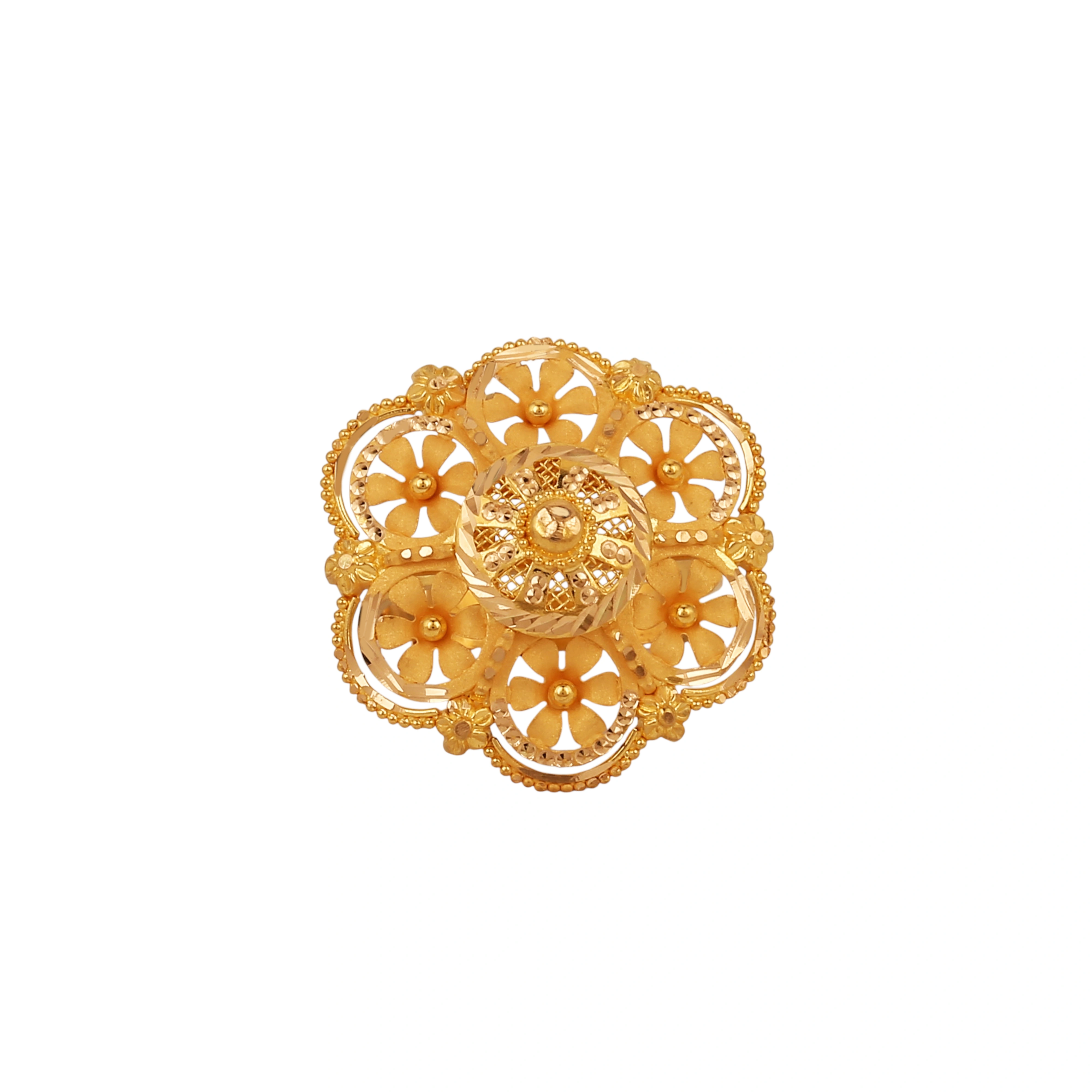 The GLR051011387 Gold Ladies Ring