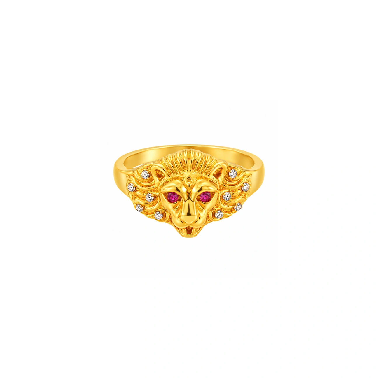 The GLR067110237 Gold Ladies Ring