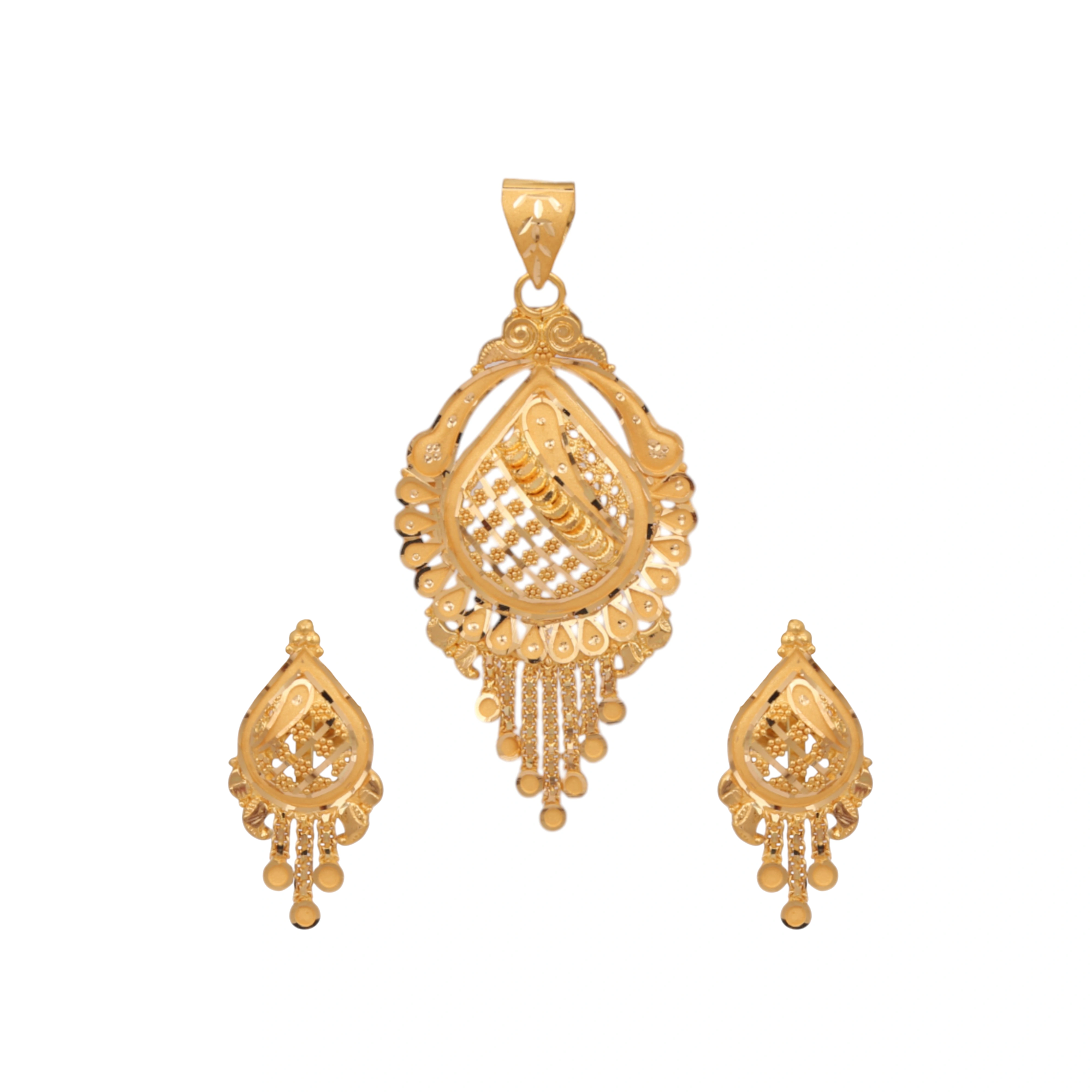 The Gold GPS025614861 Pendant Set