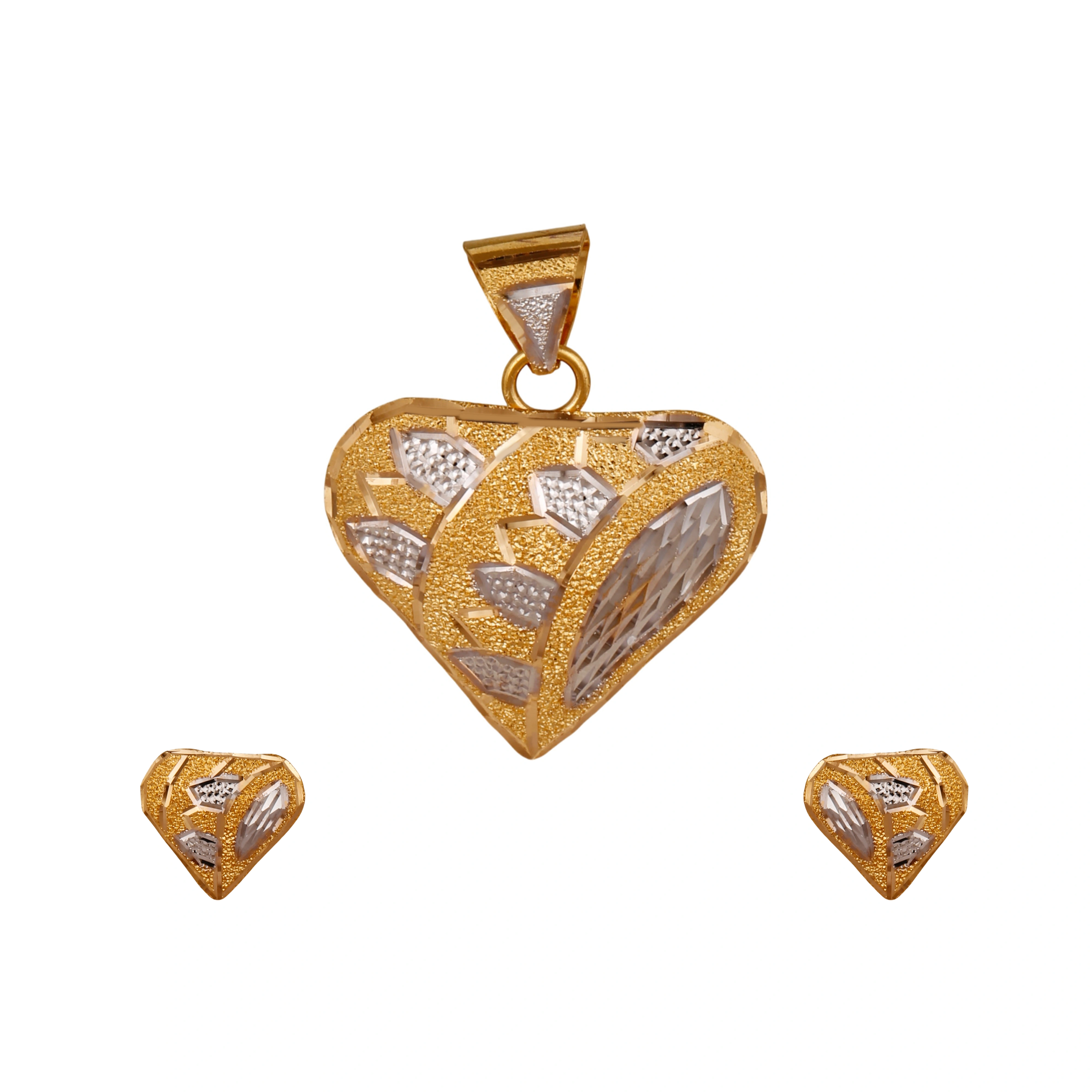 The Gold GPS025616928 Pendant Set