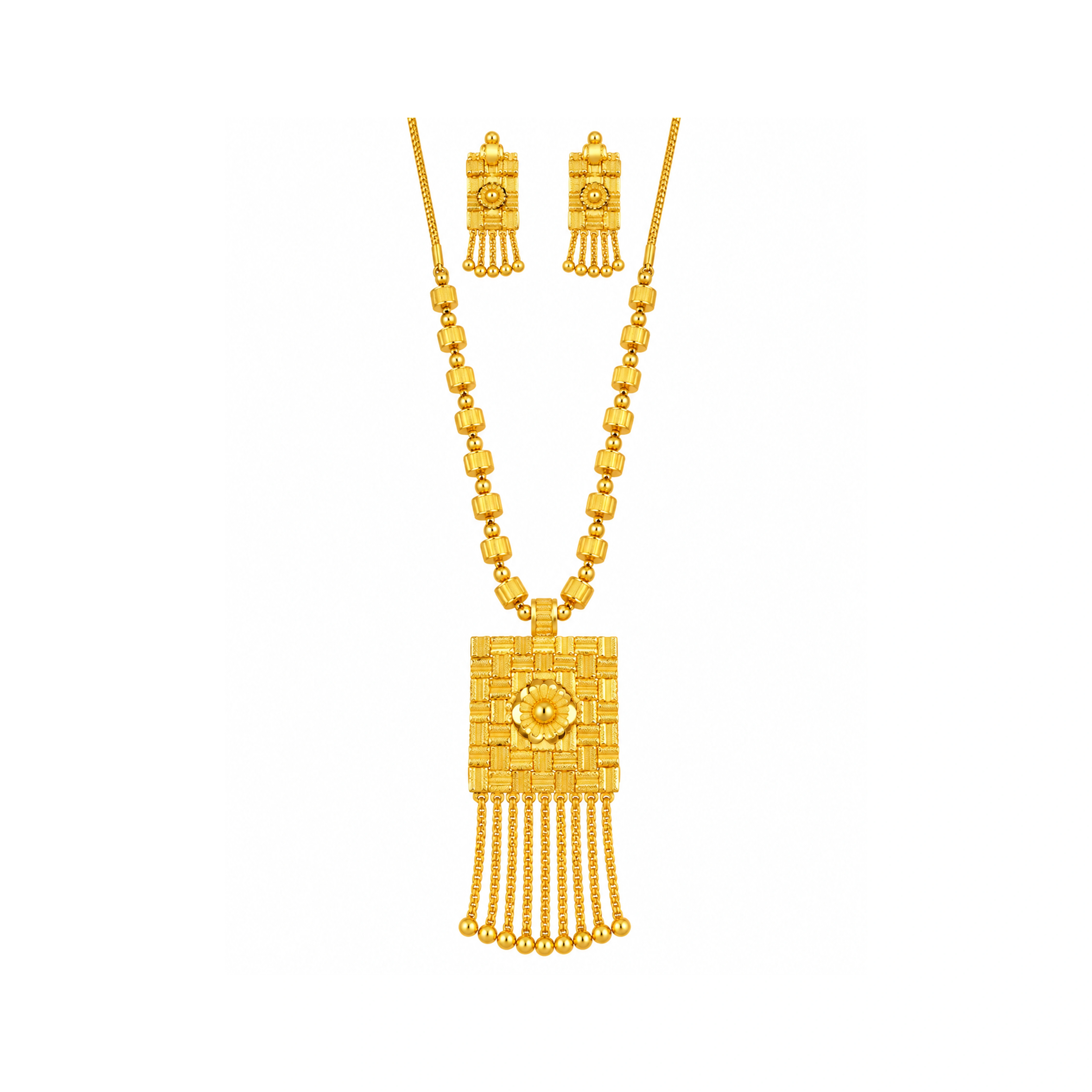The GSS06660539 Gold Short Necklace Set
