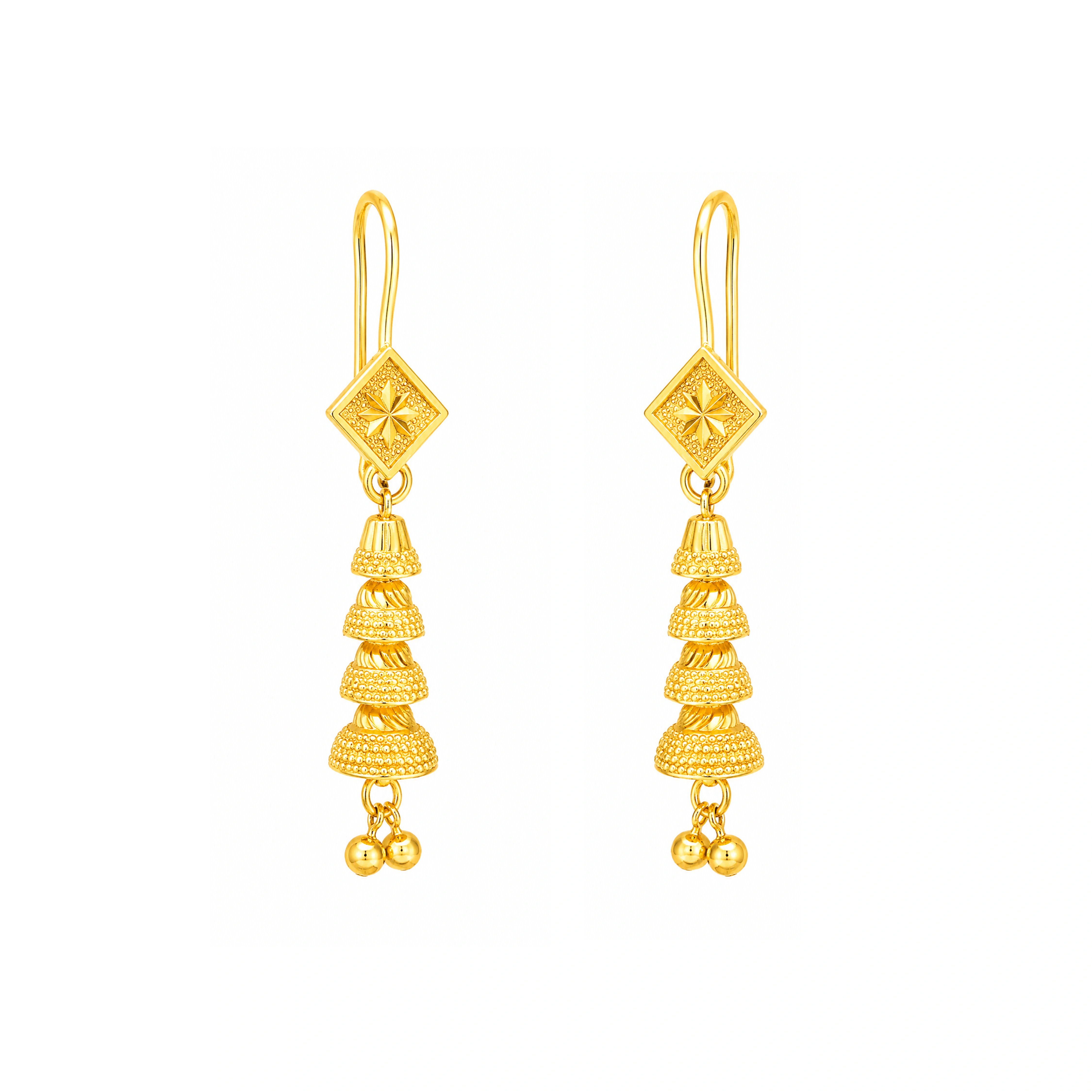The GTT007410061 Gold Earrings
