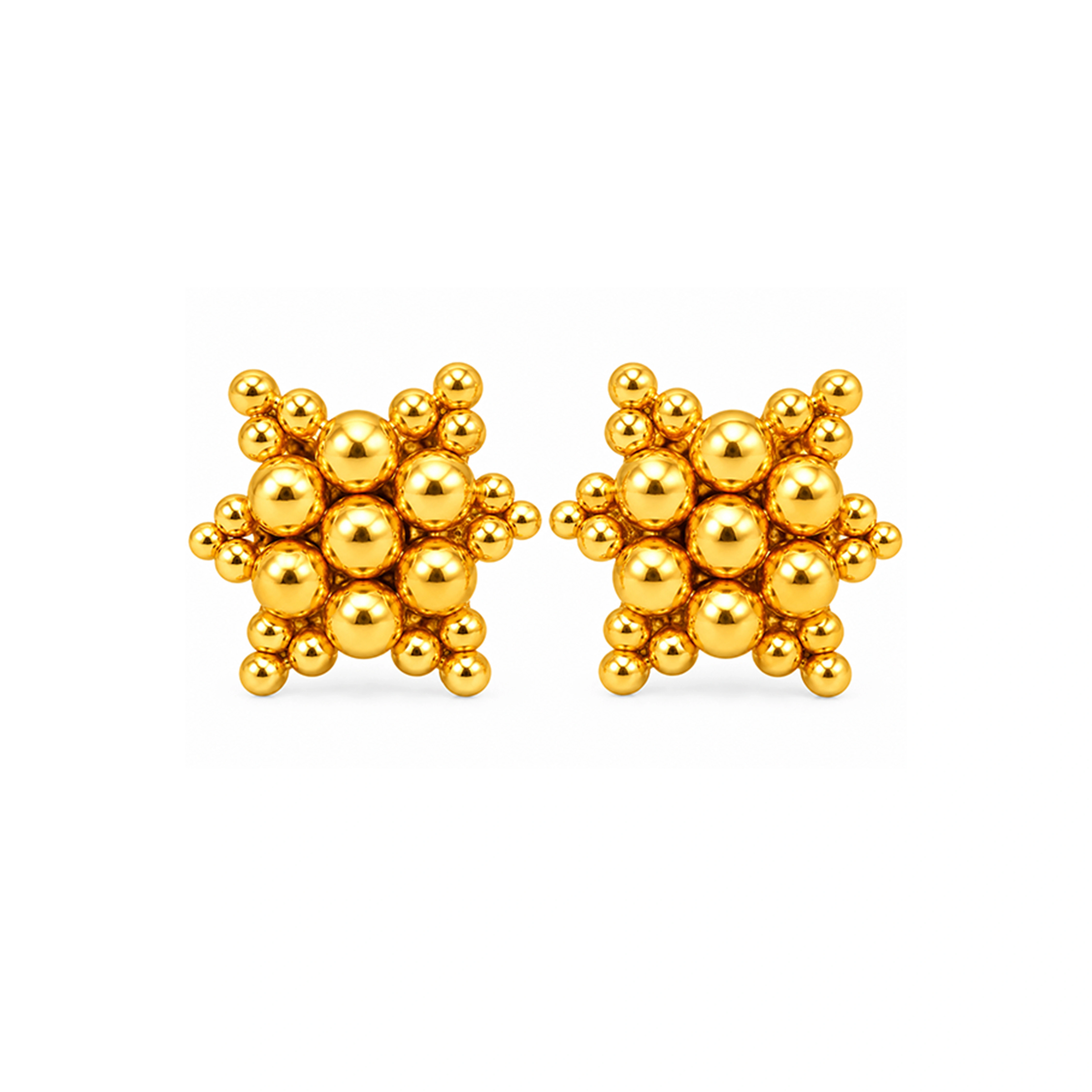 The GTT012210350 Gold Earrings