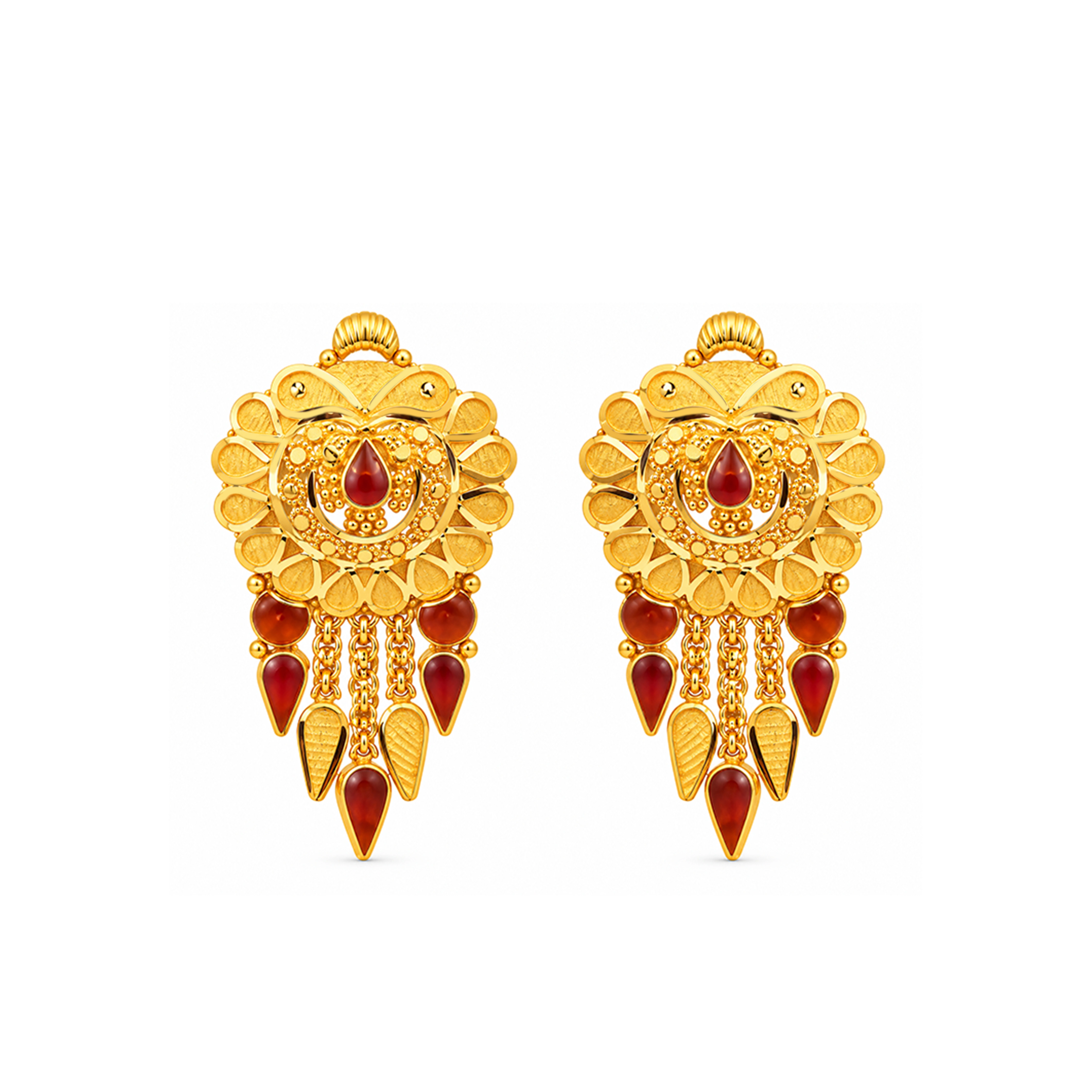 The GTT014610329 Gold Earrings