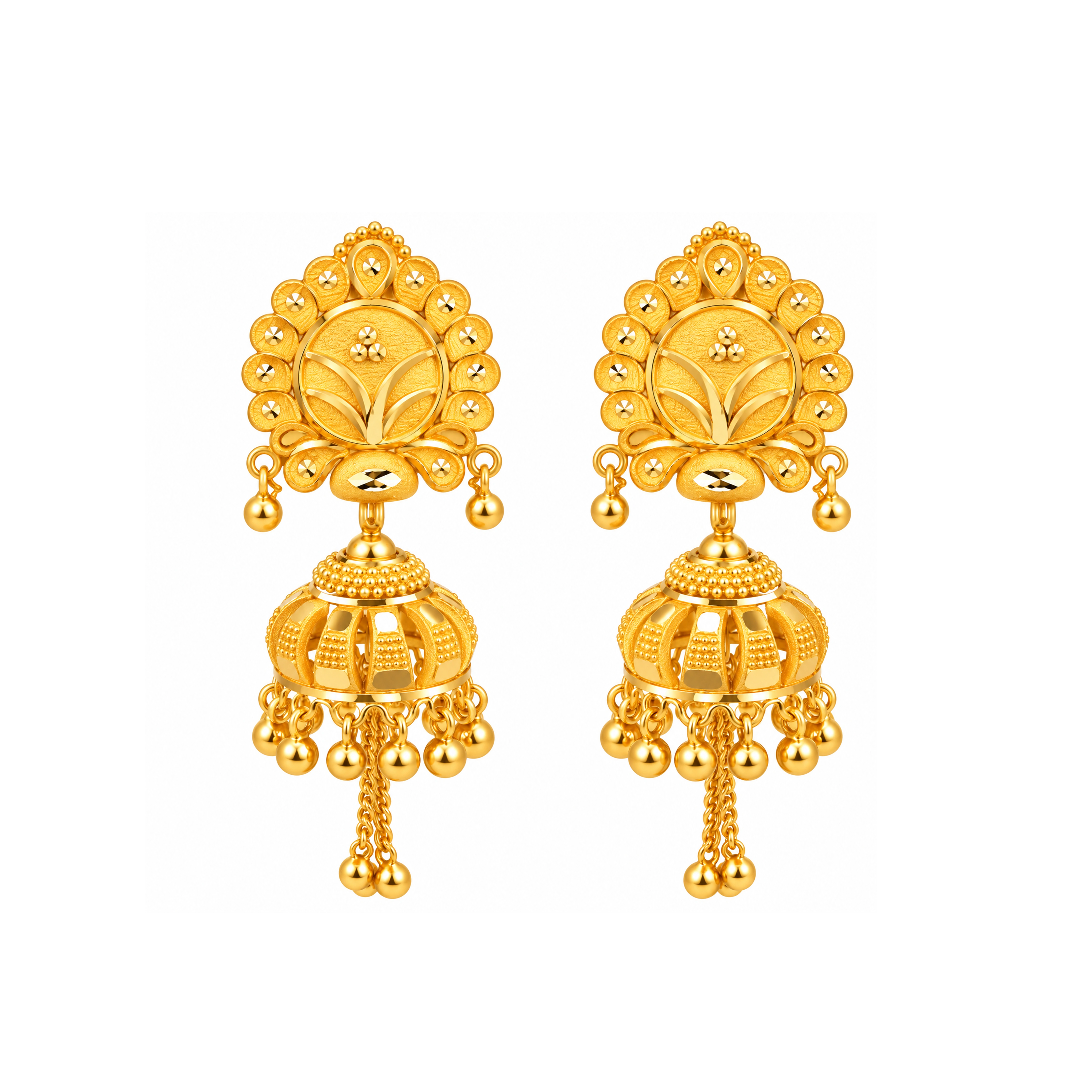 The GTT014810262 Gold Earrings