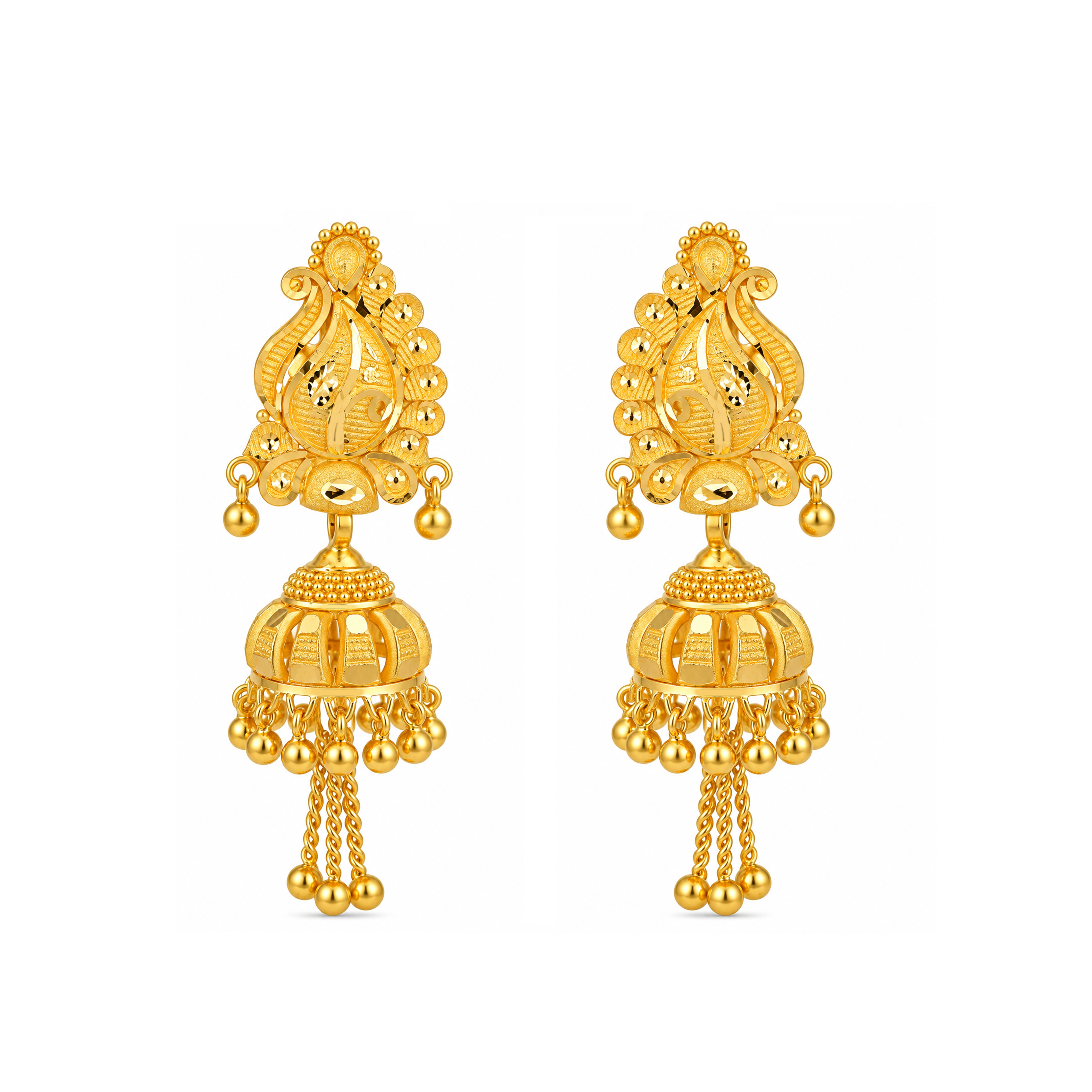 The GTT014810265 Gold Earrings