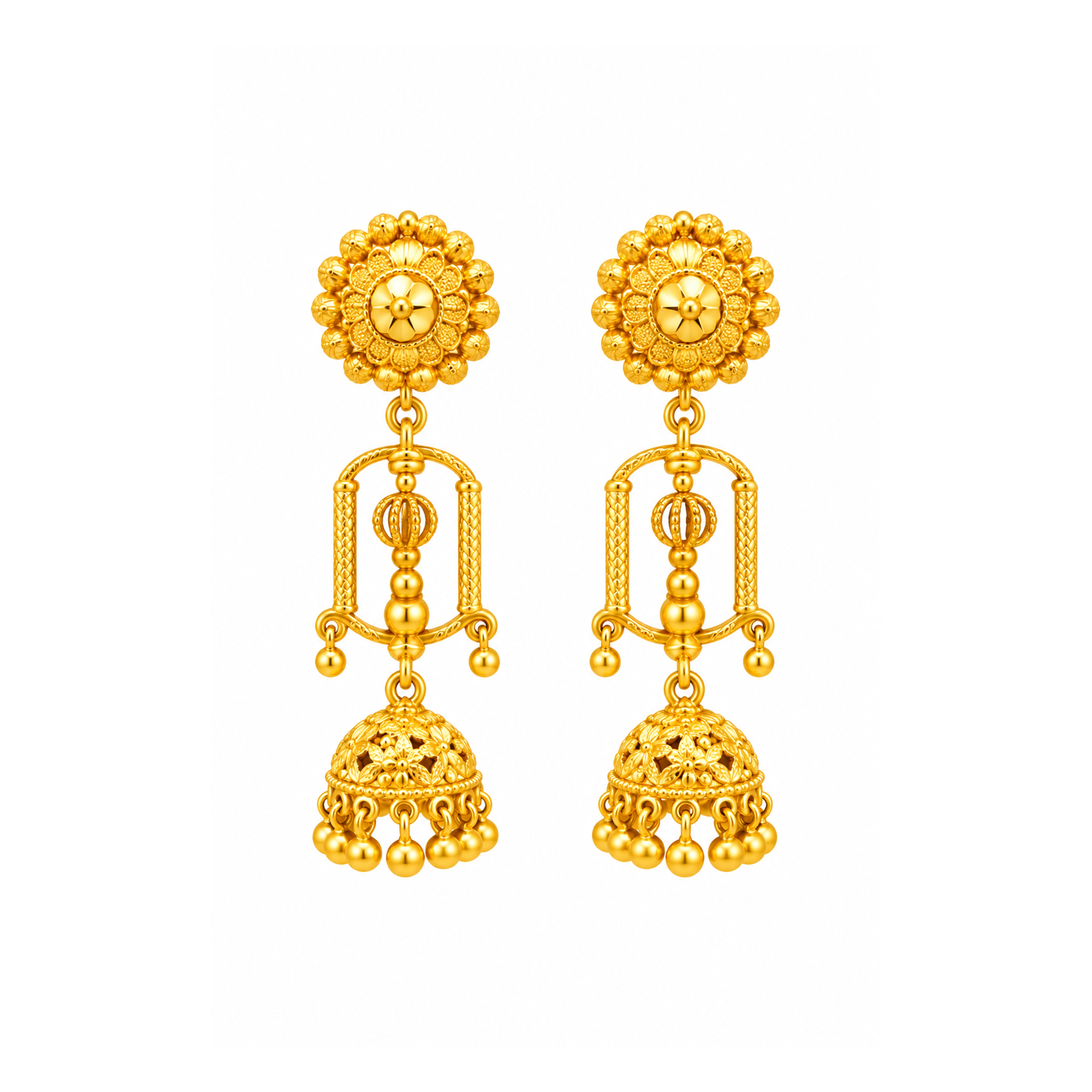 The GTT014810301 Gold Earrings