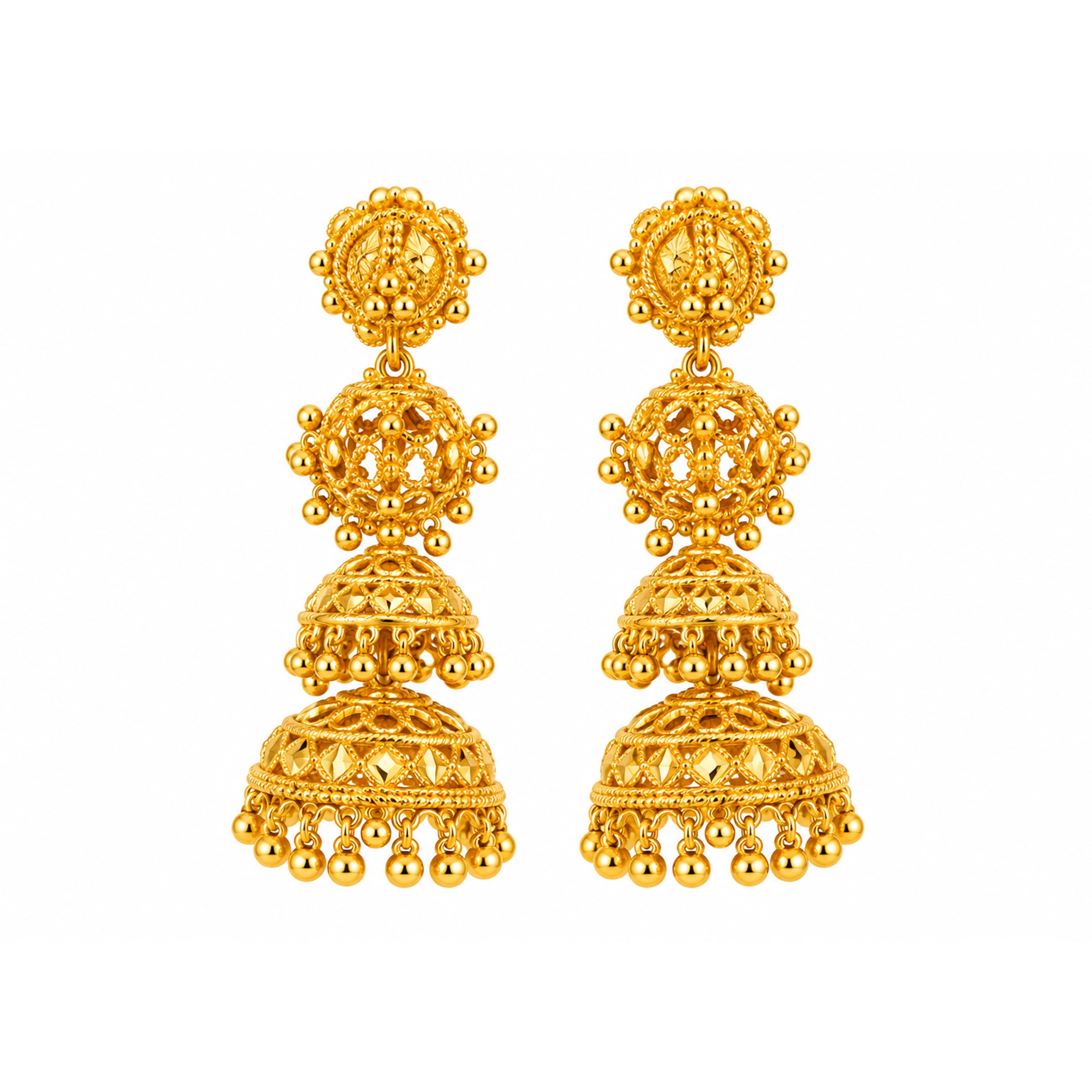 The GTT014810313 Gold Earrings